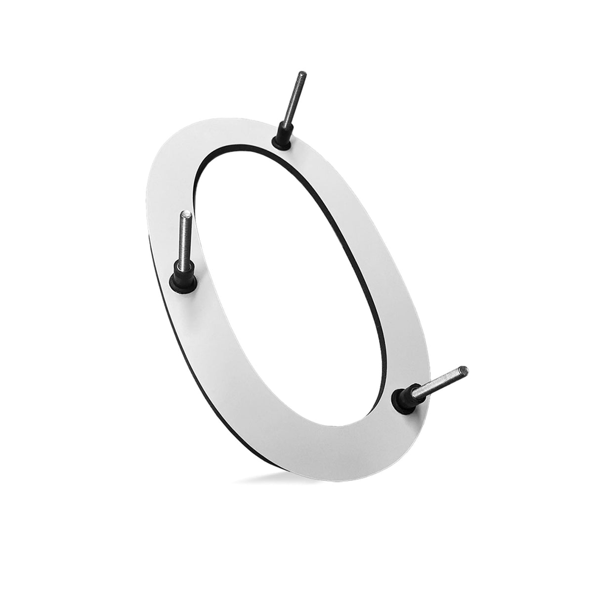 Chiffre flottant 3D de 9'' en alumipanel, #0 (aluminium)