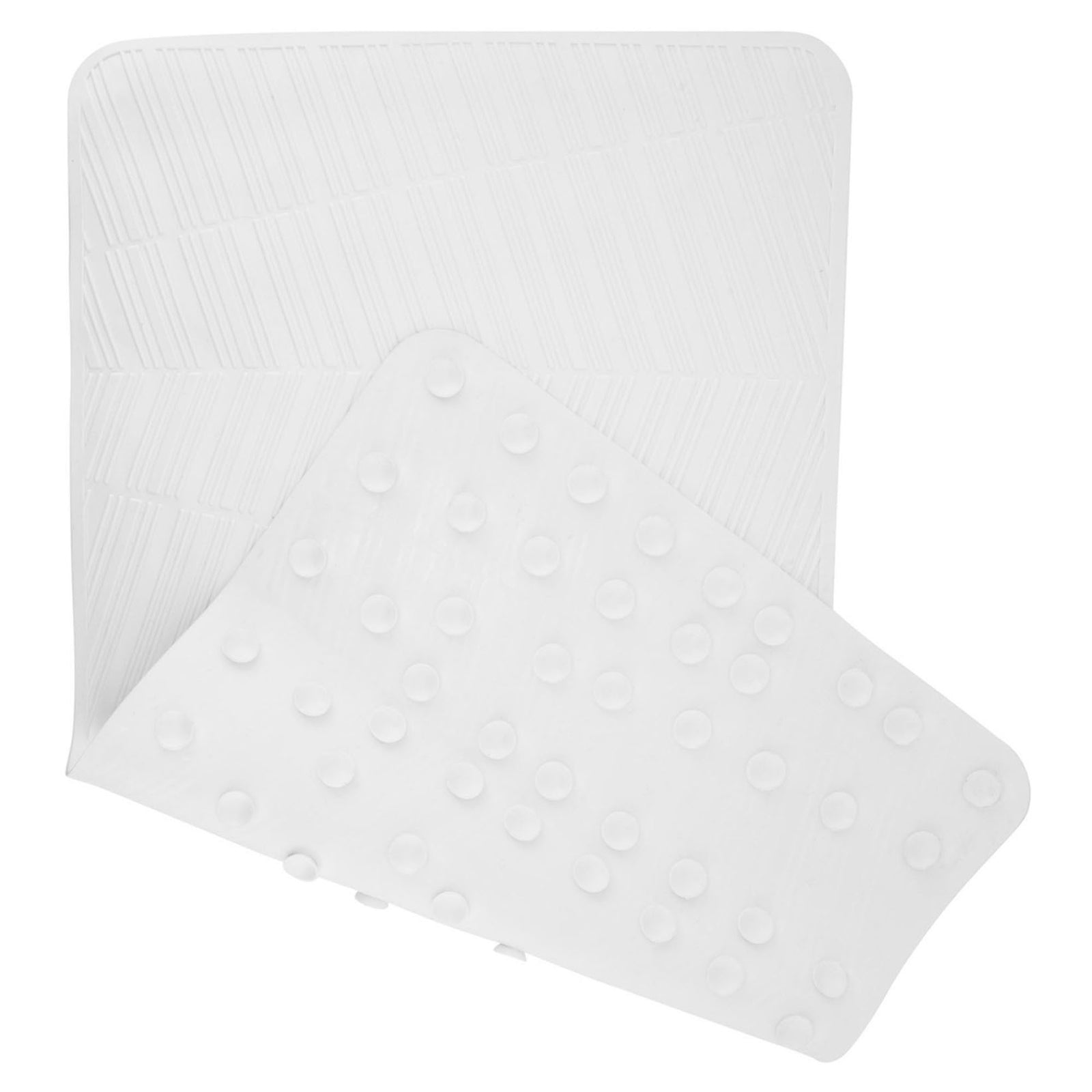 Tapis Jove pour baignoire en TPE, blanc