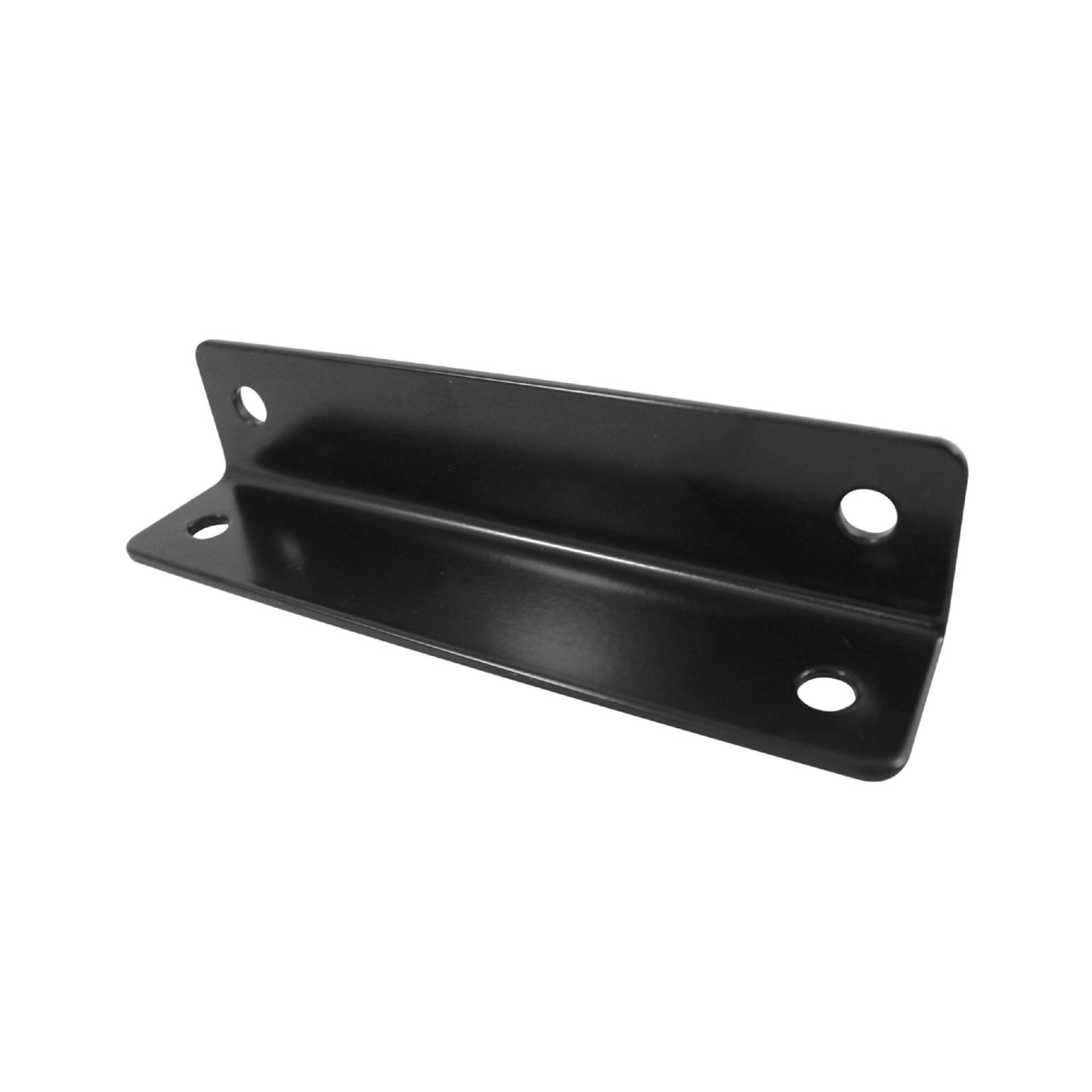 Renfort noir en coin large, 7'' de largeur