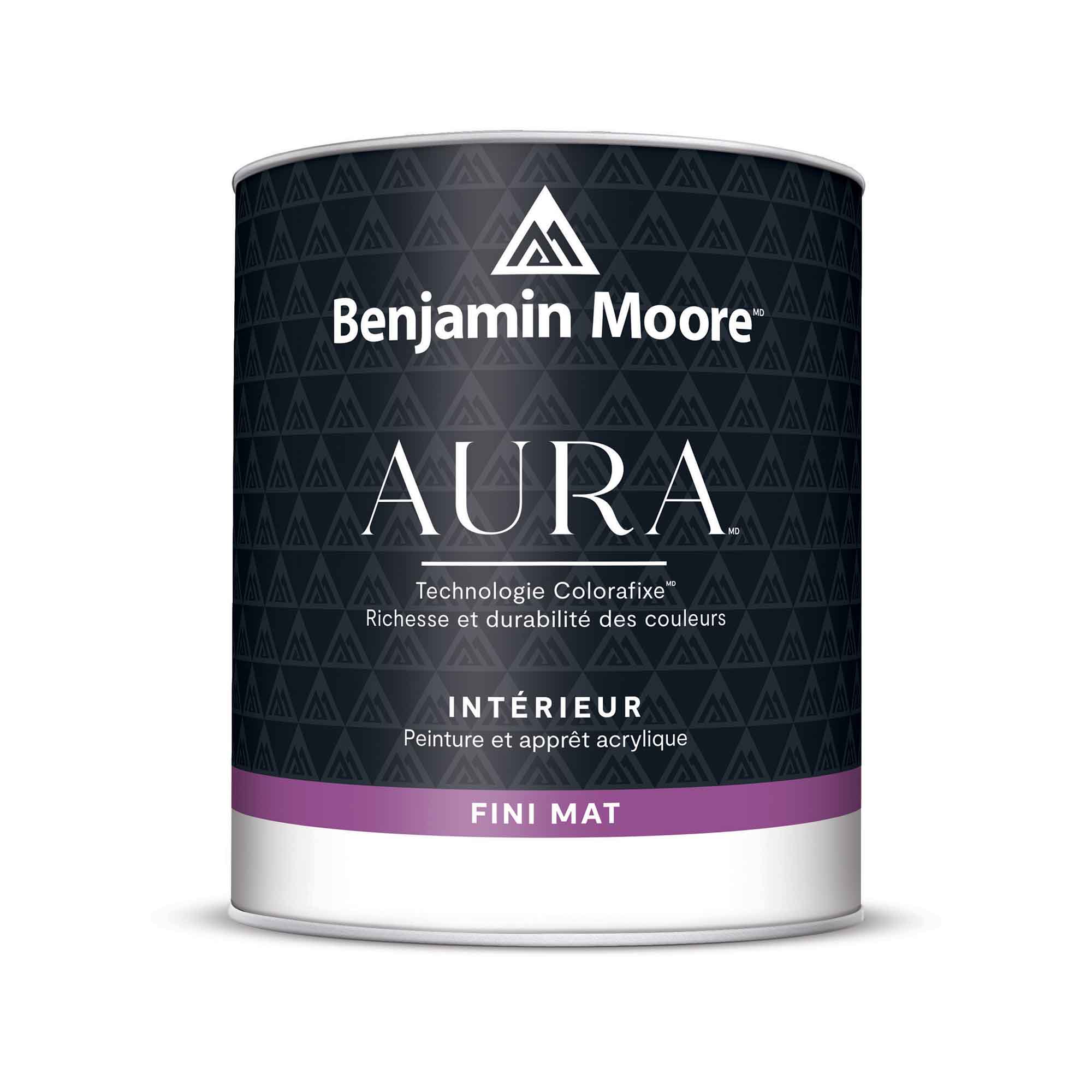 Peinture et apprêt d’intérieur Aura mat base 2, 946 ml