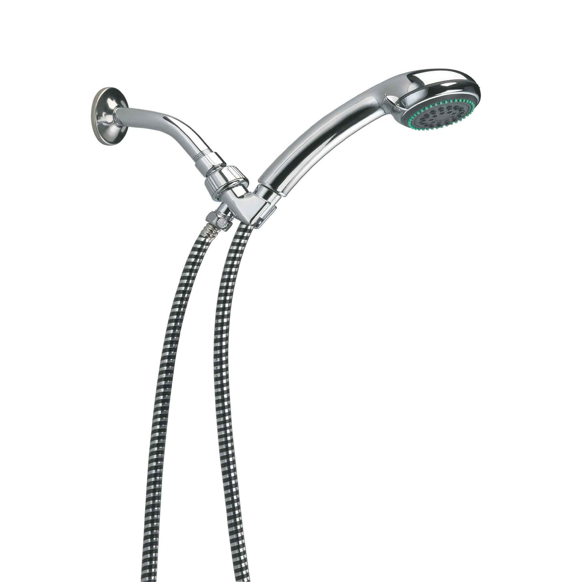 Douchette à main à 5 fonctions, chrome