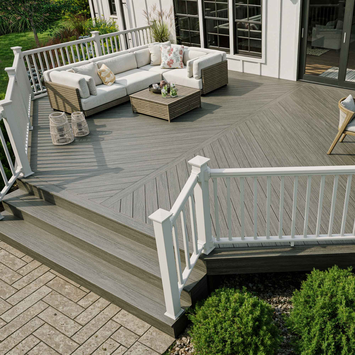 Planche de composite solide Summit Glacier, 7/8" x 5-1/2" x 16'