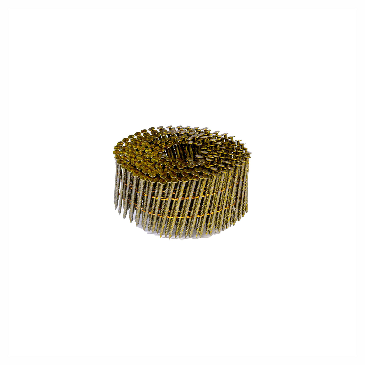Clous en rouleaux à angle de 15° avec tiges vrillées, 2-1/4" x .099 (5 000 unités)