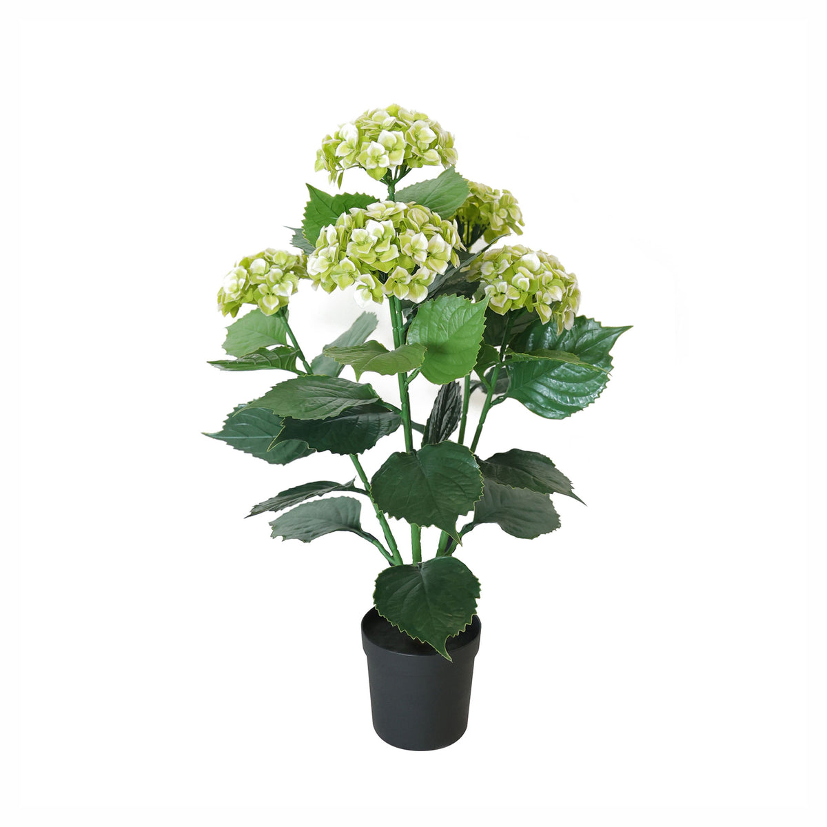 Arbre d'hortensia artificiel, 24" (blanc)