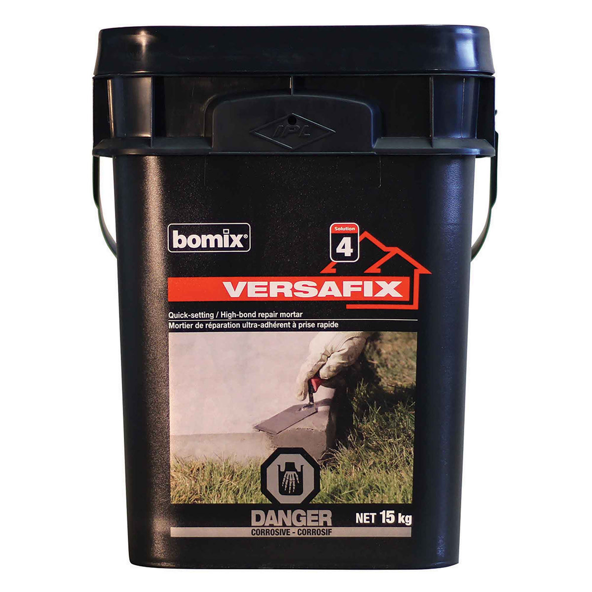 Mortier de réparation ultra-adhérent à prise rapide VERSAFIX, 15 kg