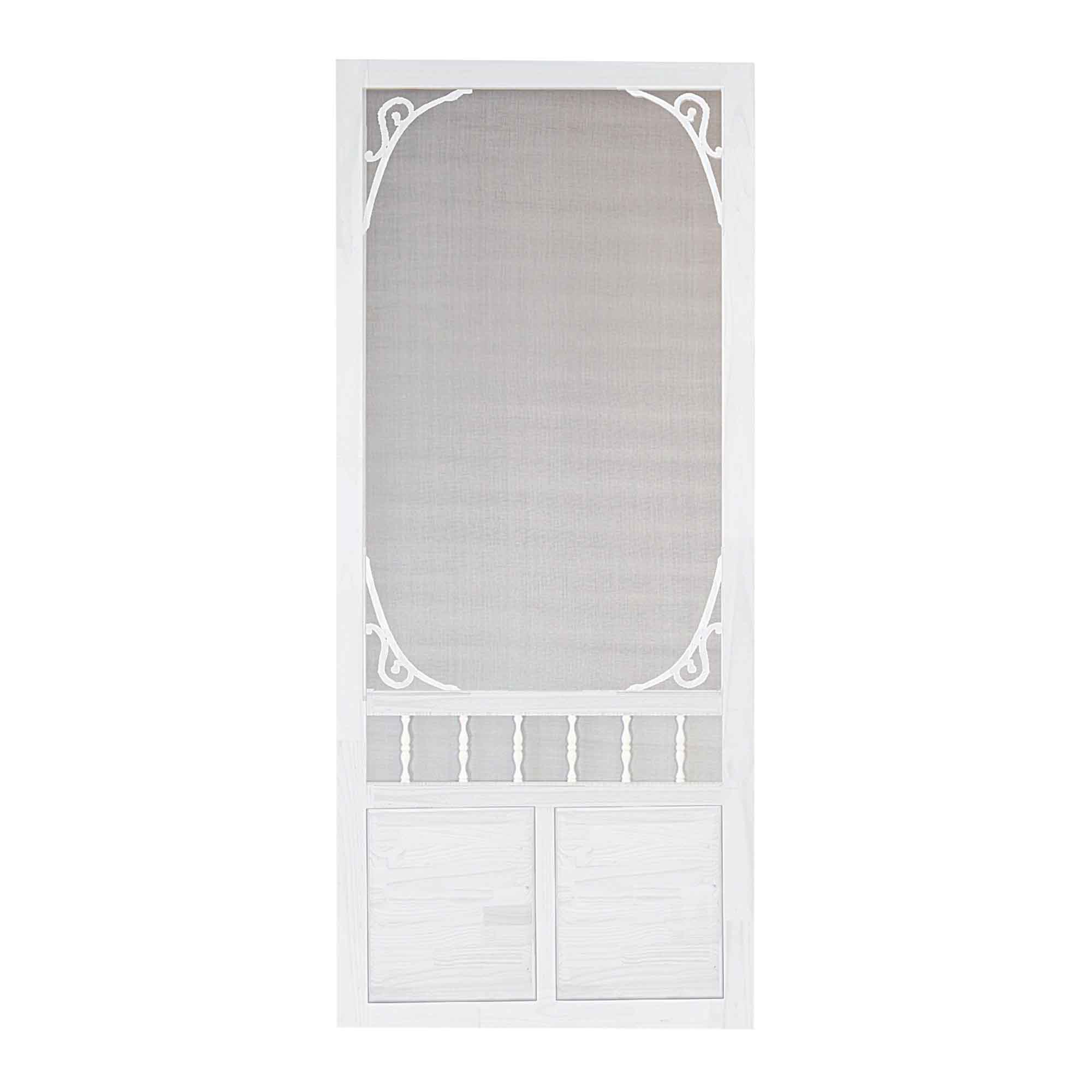 Porte moustiquaire de style victorien, 33'' x 81'' x 1-1/8''