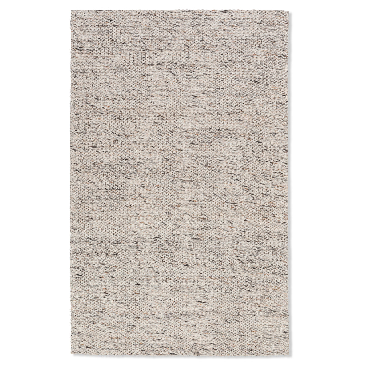 Tapis Chinook en laine tissé à la main, 5' x 8' (CHIN-06-MARBLE)  