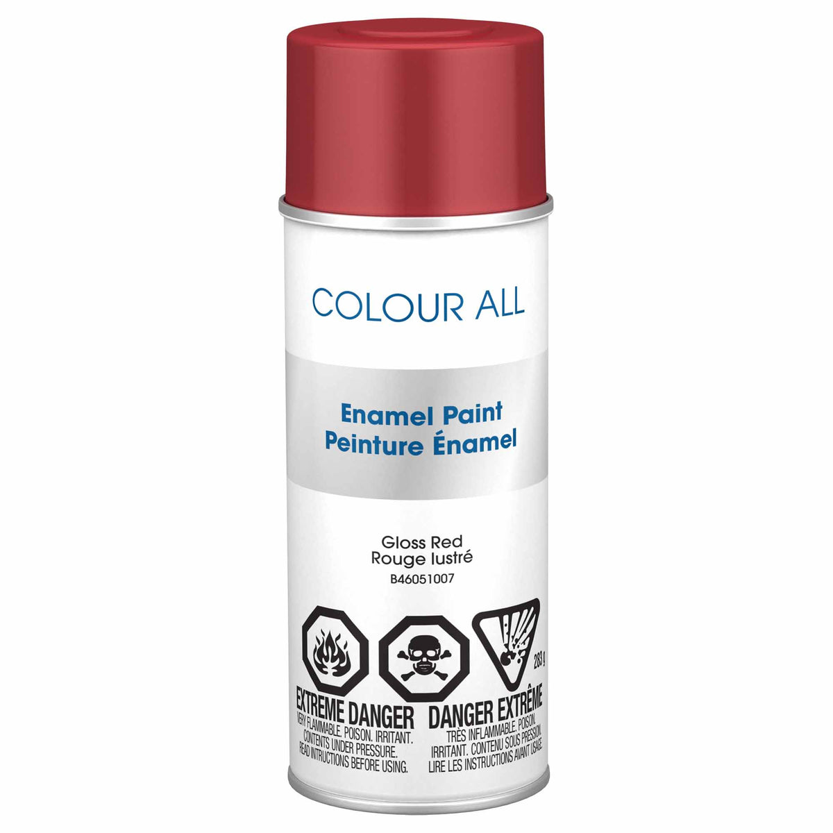 Krylon Colour All aérosol émail rouge lustré, 283 g