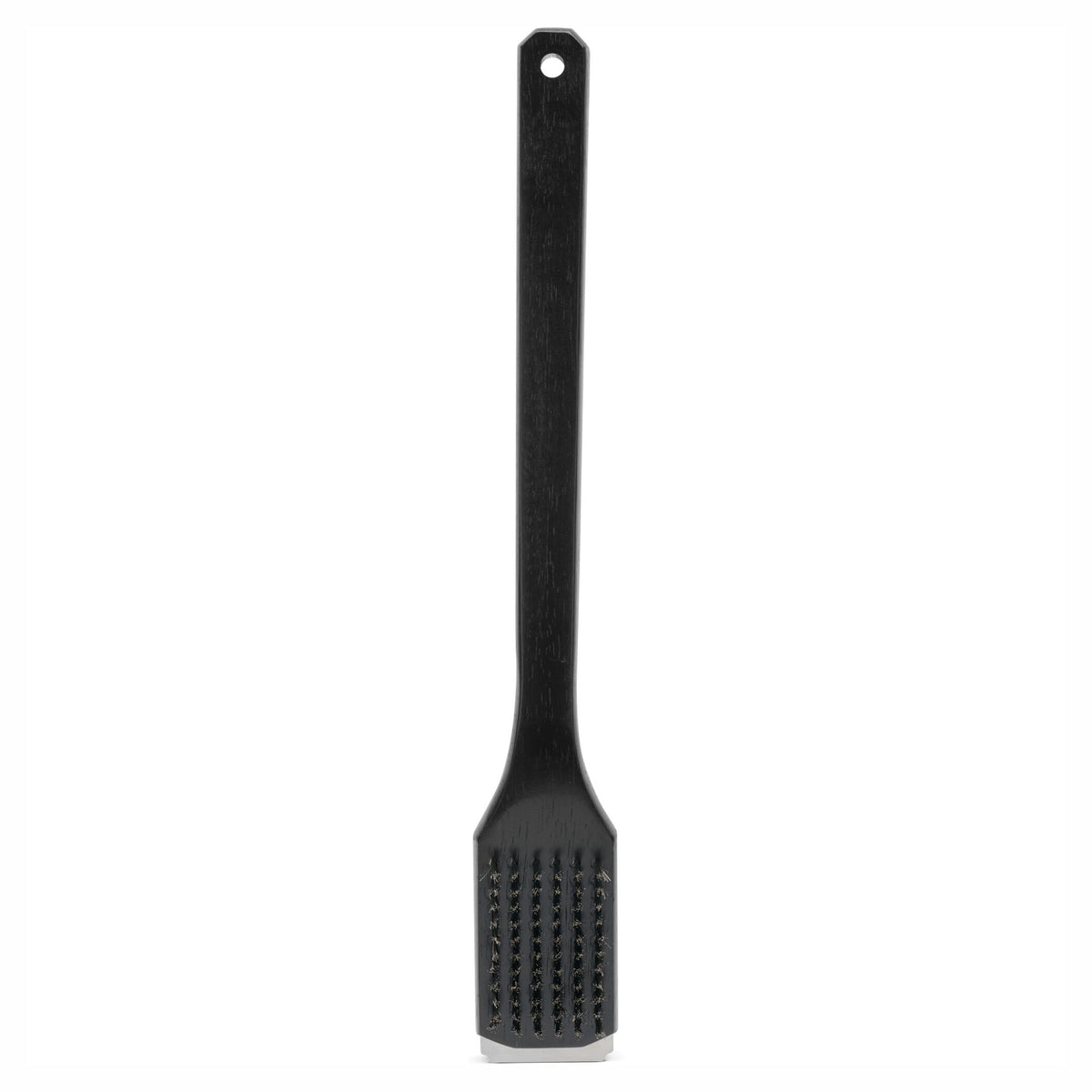 Brosse à BBQ en bois avec filaments en acier inoxydable