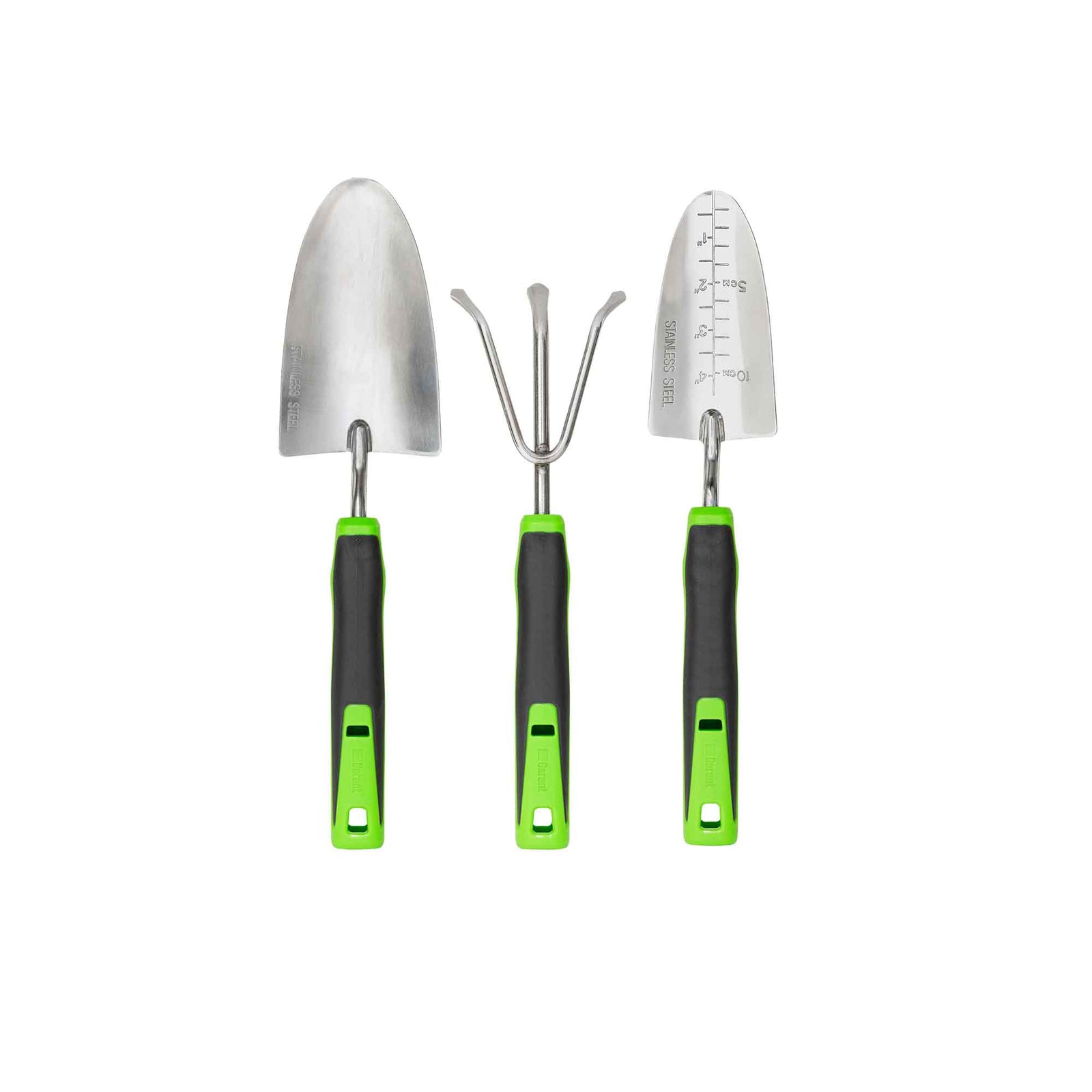 Ensemble d’outils à main pour le jardinage à manches interchangeables, 3 pièces