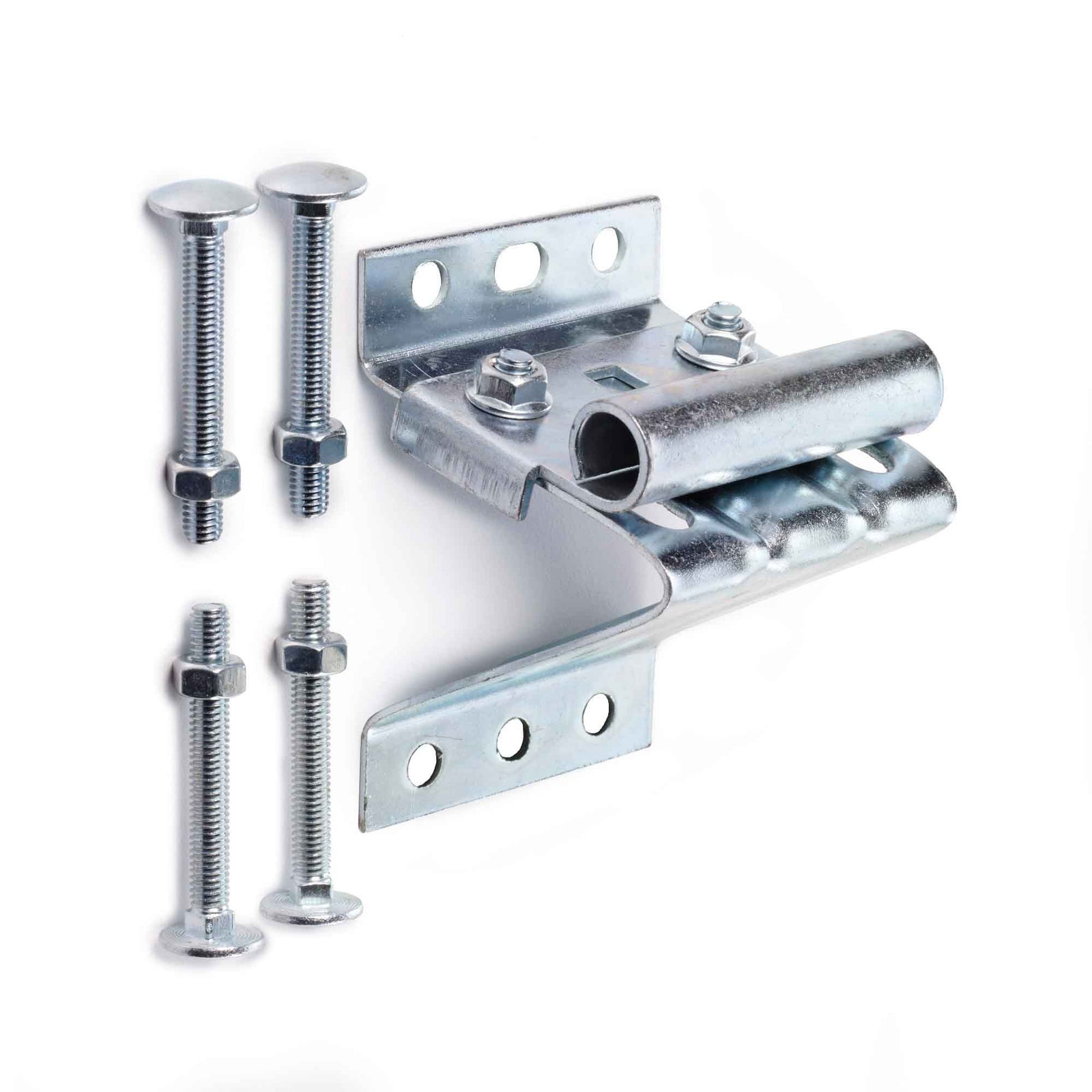 Fixture supérieure pour porte de garage, argent