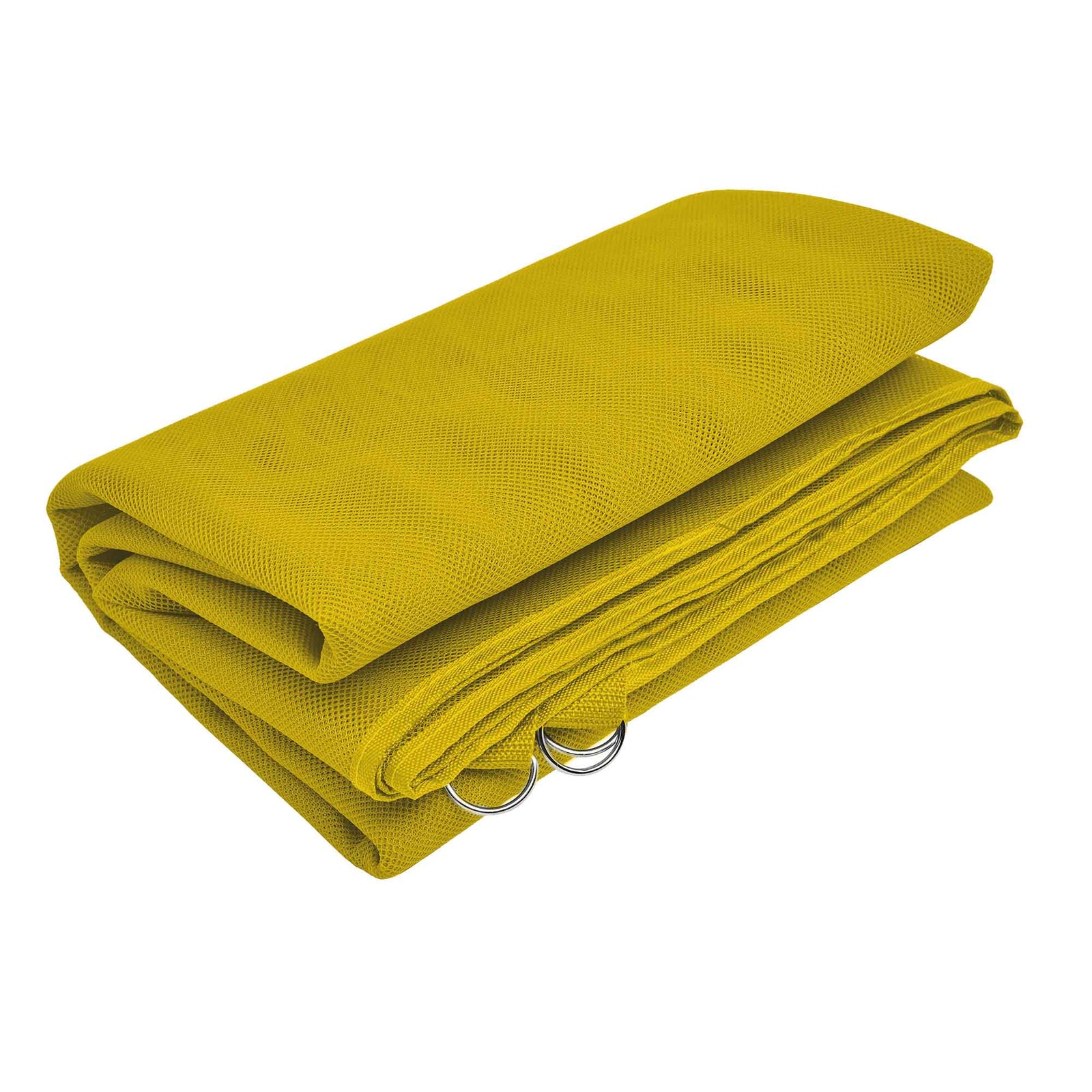 Tapis de plage de couleur jaune, 70"' x 50''