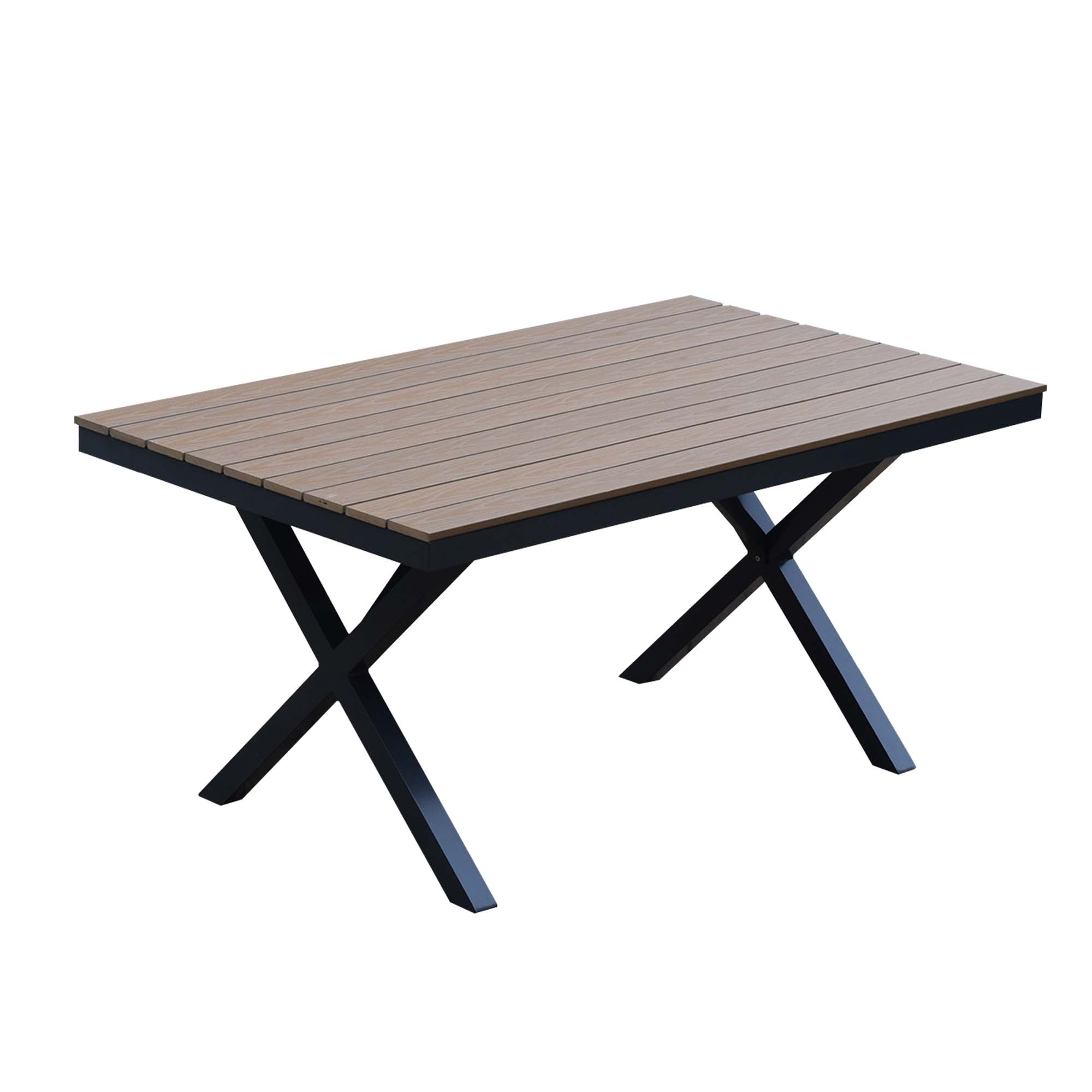 Table à dîner rectangulaire NAPA en polybois, 40'' x 60''