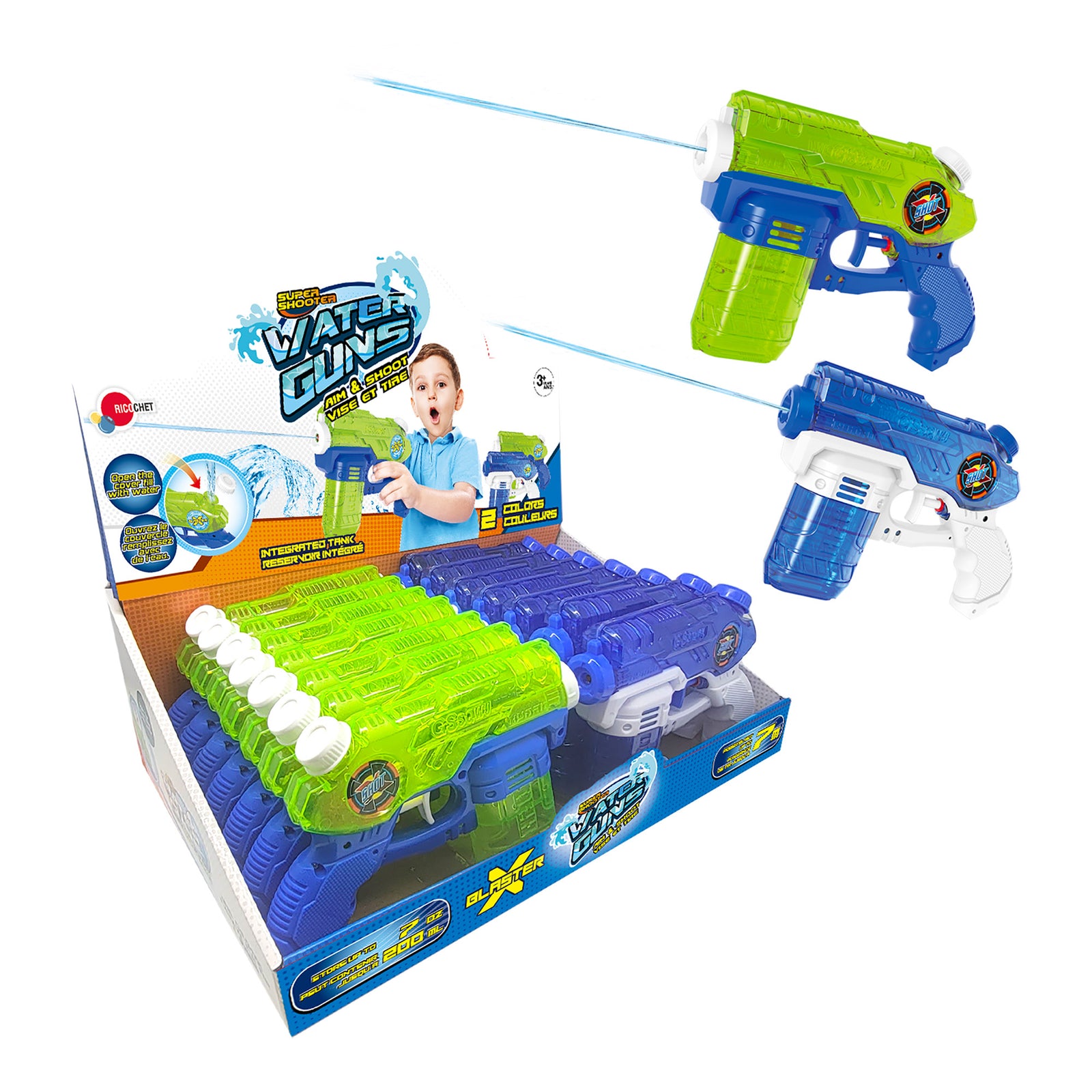 Pistolet à eau Mini X-Blaster