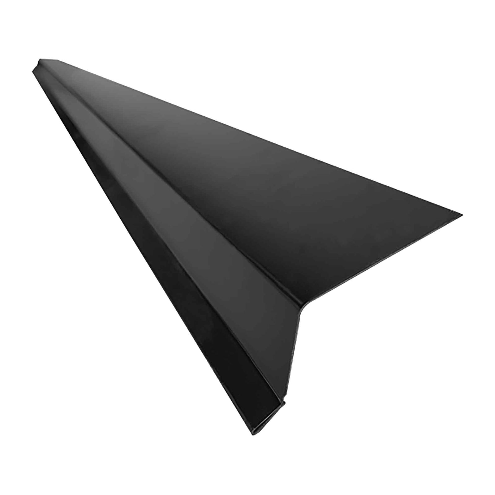 Rejeteau à bardeau pour gouttière, noir (1" x 10')