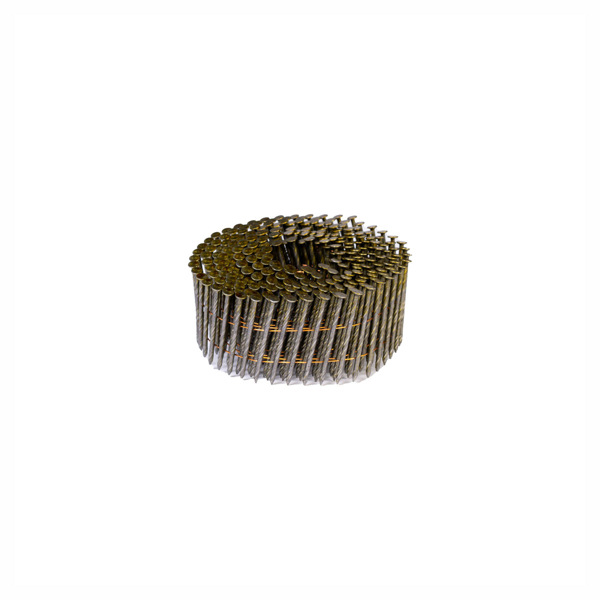 Clous en rouleaux à angle de 15° avec tiges vrillées, 2" x .099 (5 000 unités)