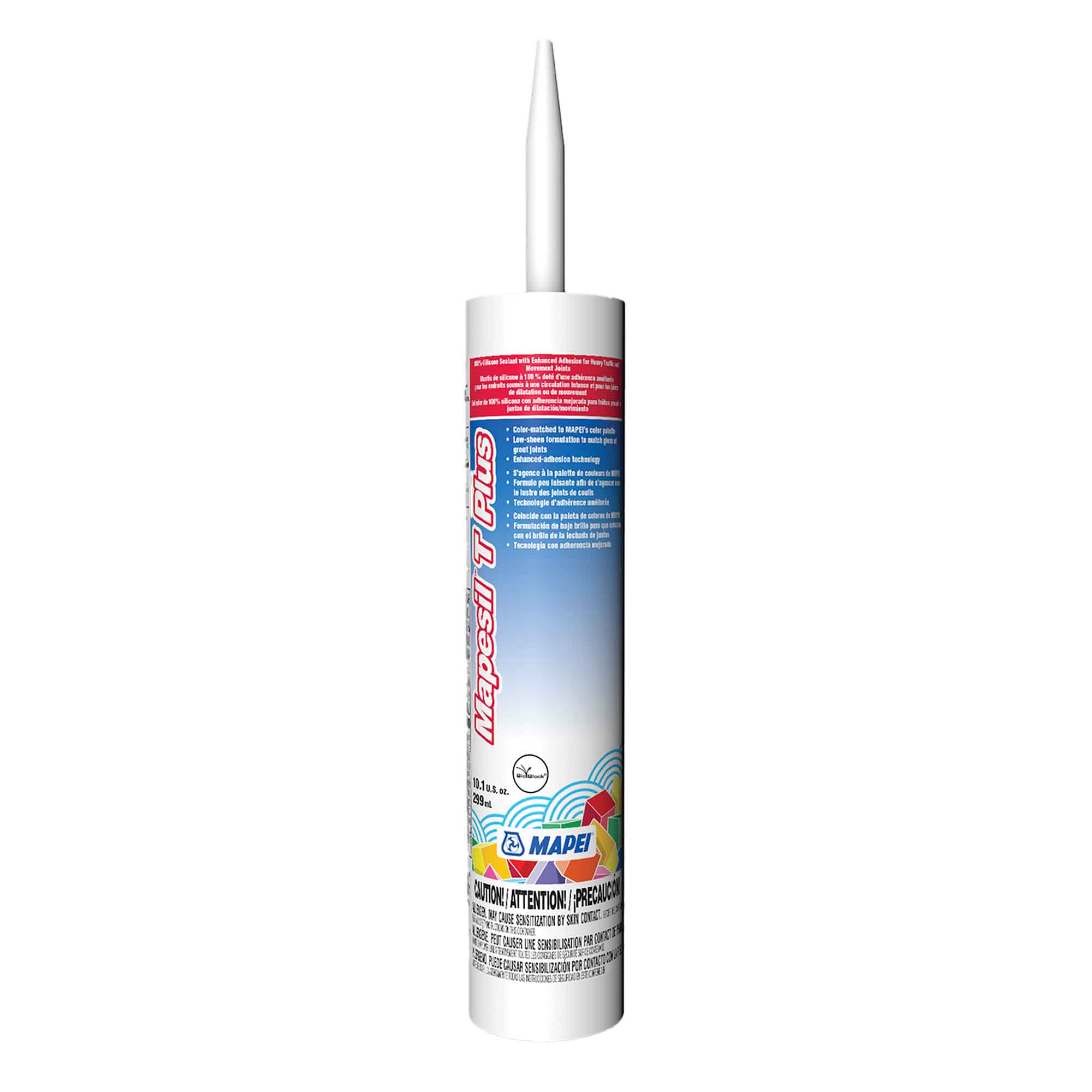 Mastic de silicone Mapesil T Plus de 299 ml, armure #5230