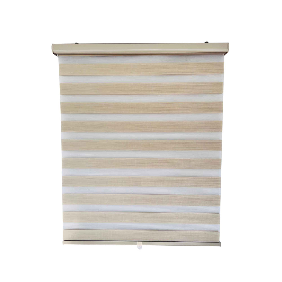 Store sans cordon en polyester beige, 40&quot; x 84&quot; 