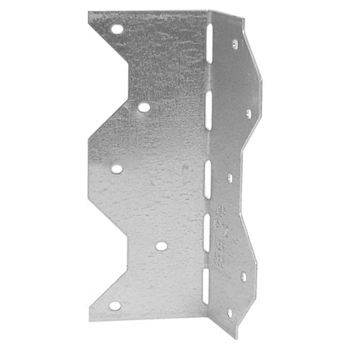 Cornière ajustable de 45° à 180° en zinc, 2-1/4" x 2-1/4" x 4-5/8"