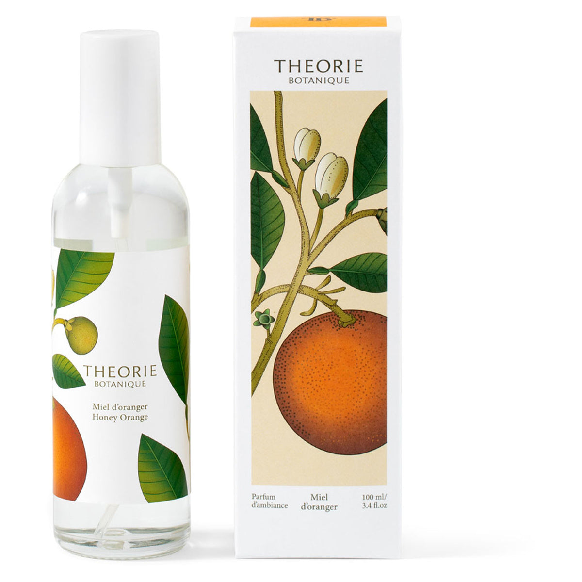 Parfum d’ambiance THEORIE Botanique, miel d’oranger (100 ml)