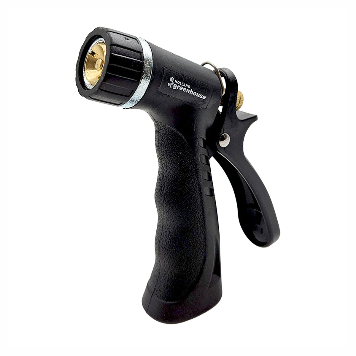 Pistolet d’arrosage isolé, noir