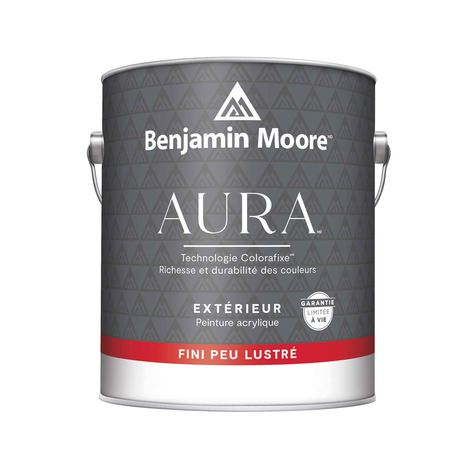 Peinture d’extérieur Aura peu lustré base 4, 3,79 L