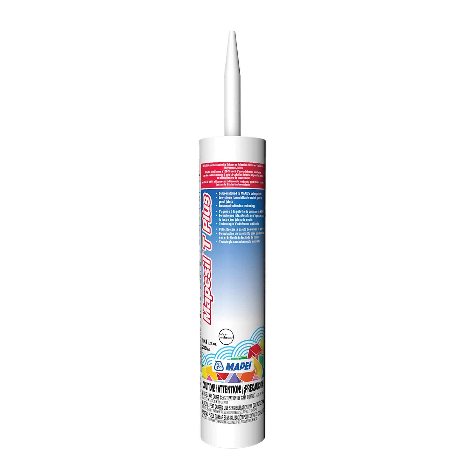 Mastic de silicone Mapesil T Plus de 299 ml, chamois #5