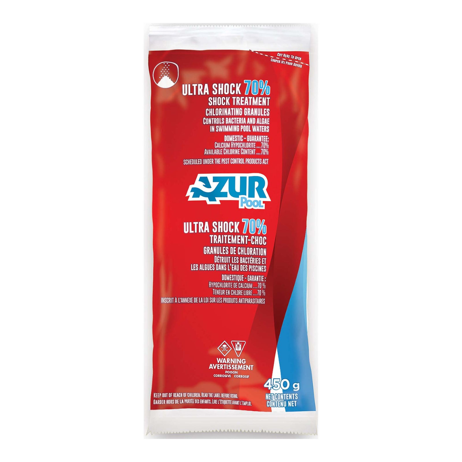 Traitement Ultra Shock à 70 %, 450 g 