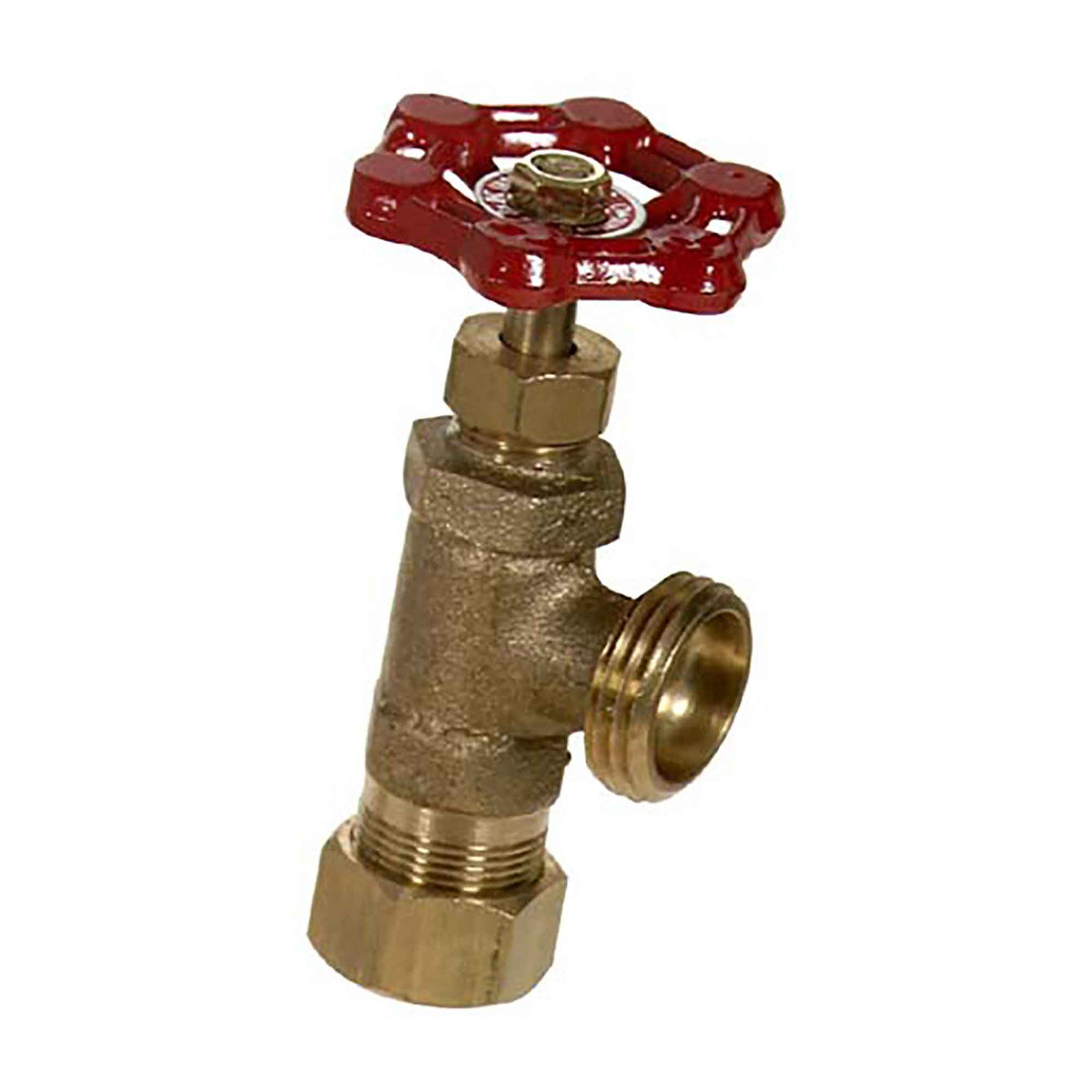 Valve de vidange de chaudière en laiton de compression, femelle 1/2&quot; 