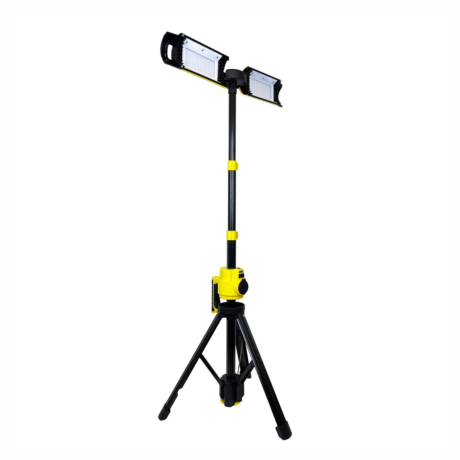 Lampe de travail hybride à DEL sur trépied, 10 000 lm