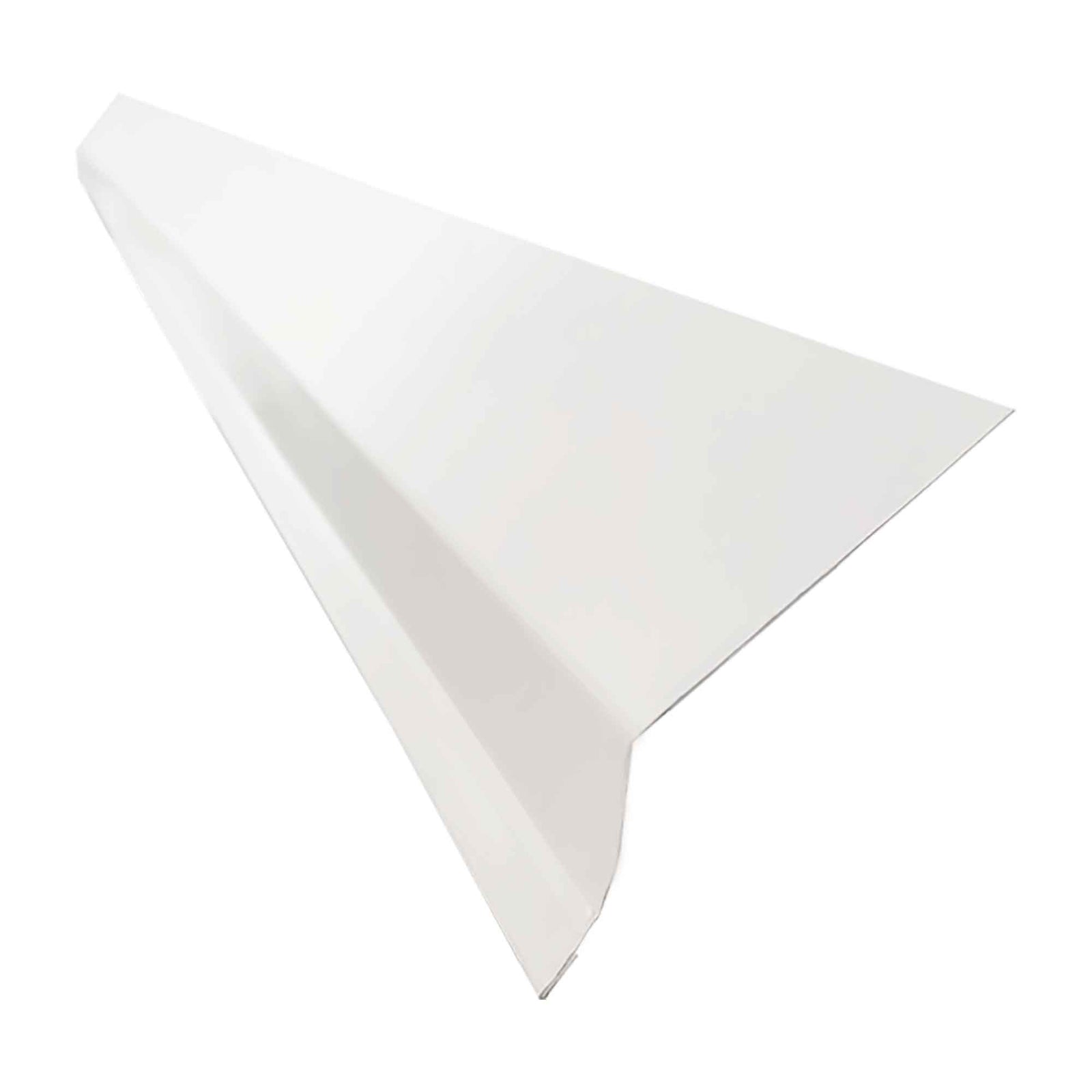 Rejeteau à bardeau pour gouttière, blanc (1" x 10')