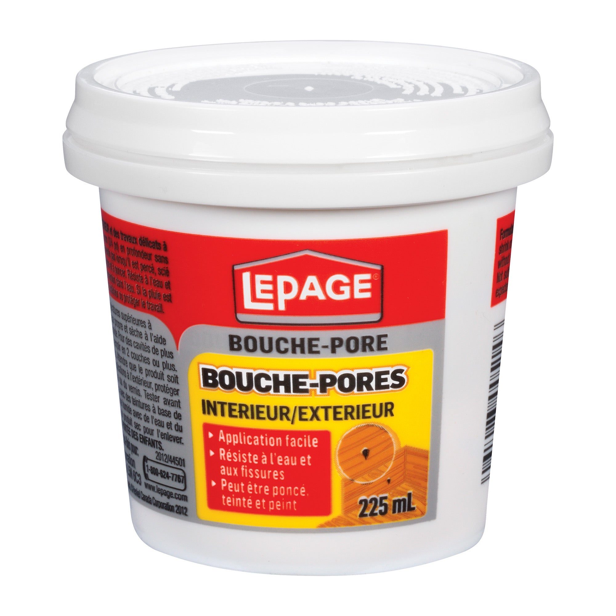 Bouche-pores d'intérieur et d'extérieur au latex, 225 ml