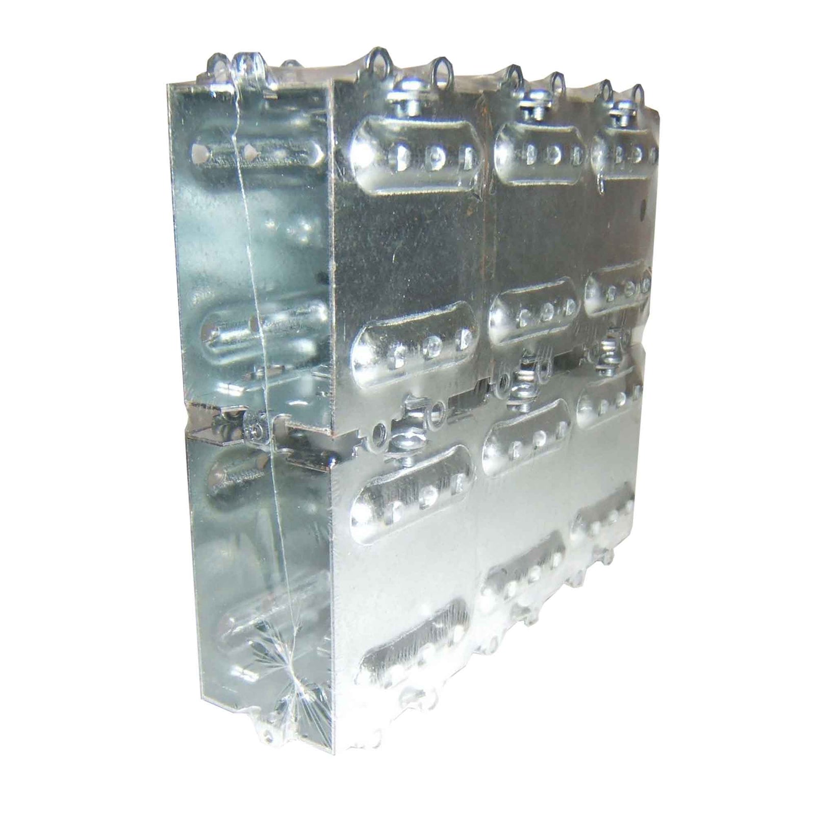 Boîte électrique rectangulaire groupable pour 1 dispositif, 2-1/2" de profondeur (6 unités)