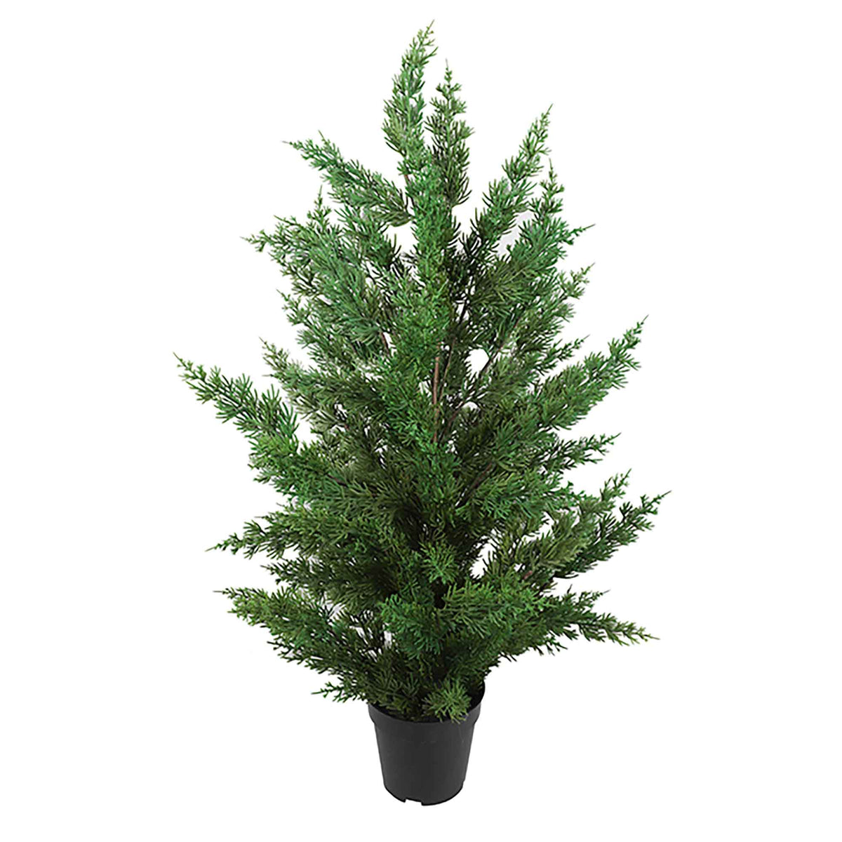 Cèdre artificiel en pot, 35"