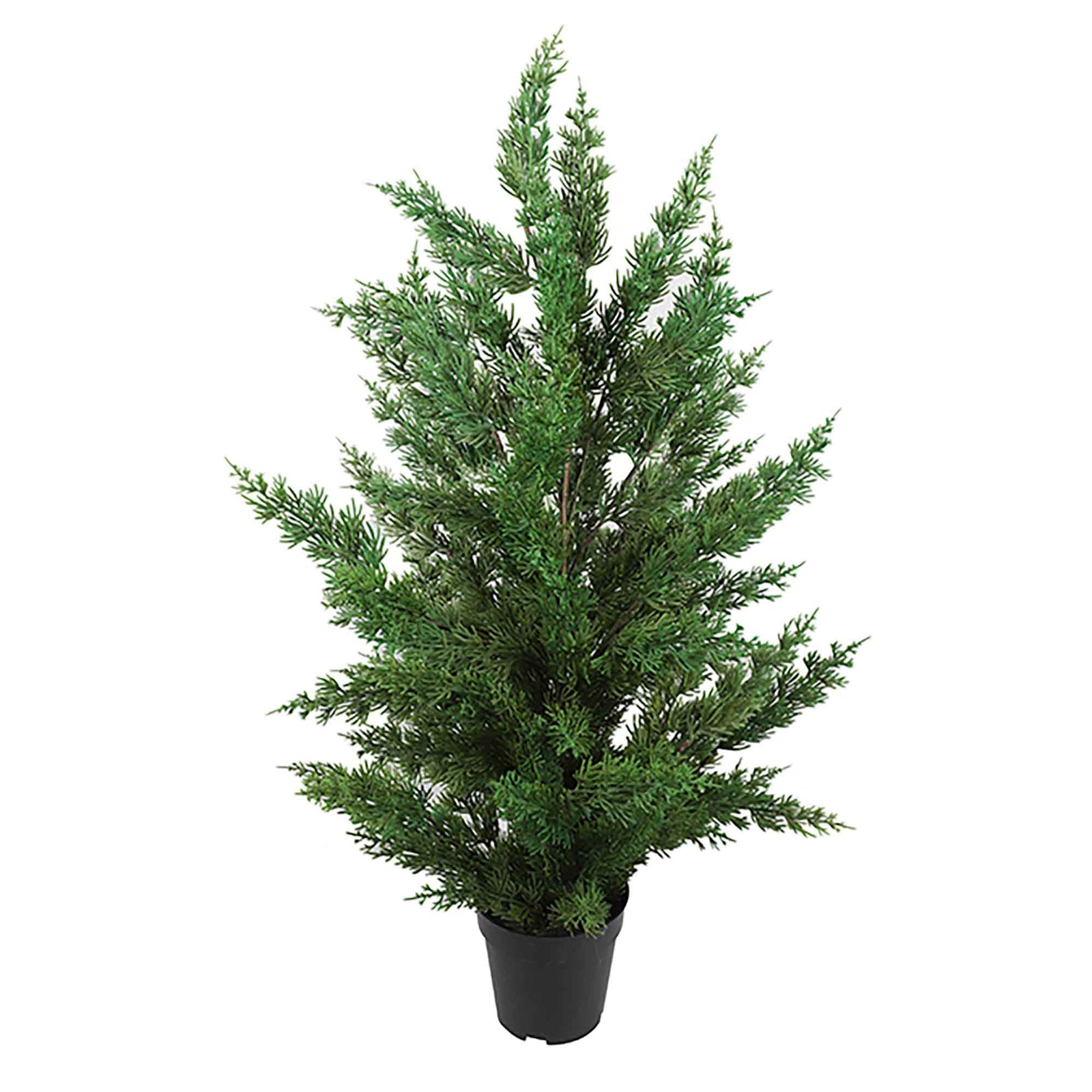 Cèdre artificiel en pot, 35"