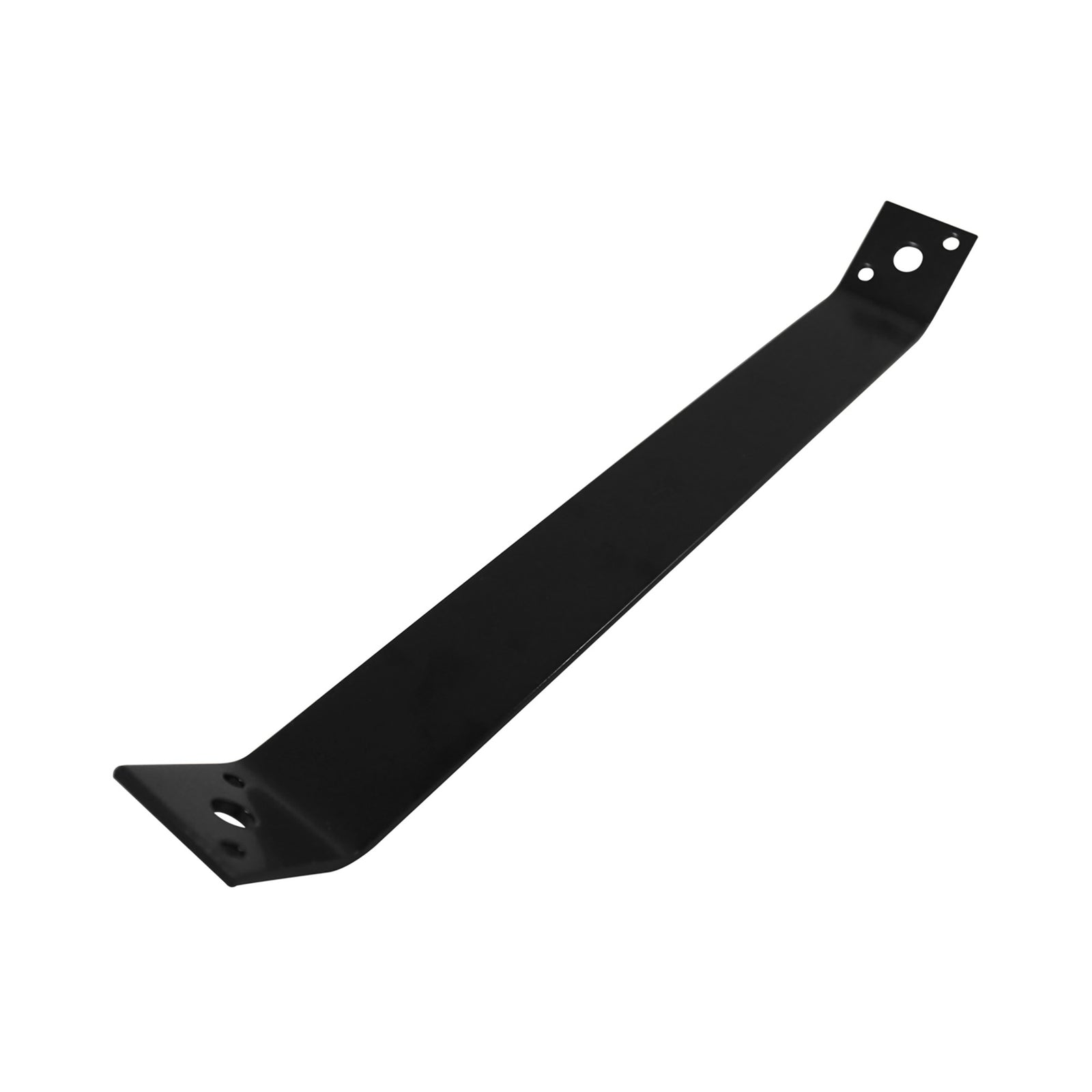 Plaque noire à sangle à montage intérieur, 9-1/4'' x 1-1/2'' x 1/8''