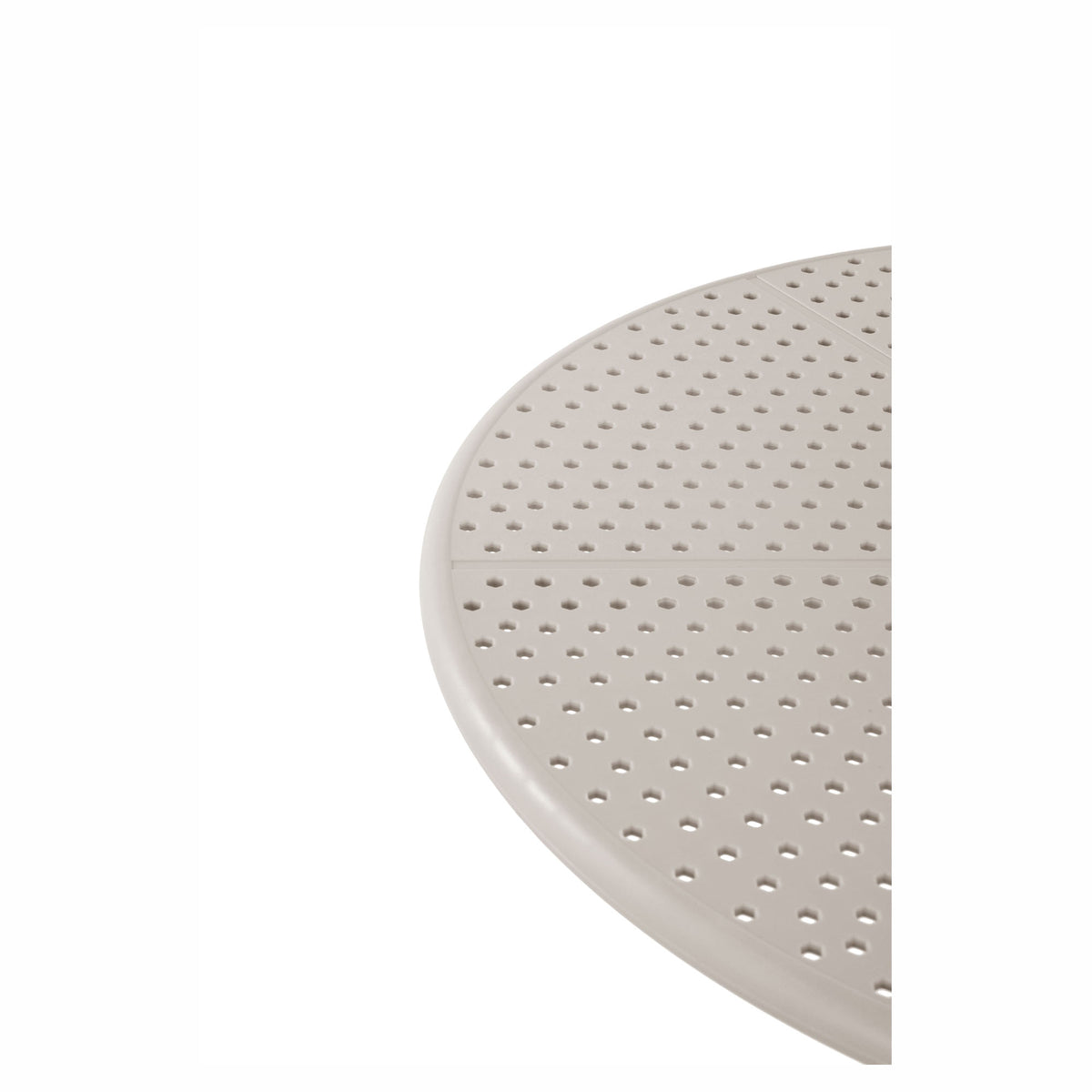 Table d’extérieur de style bistro Mist, grège (24″ x 29,9")