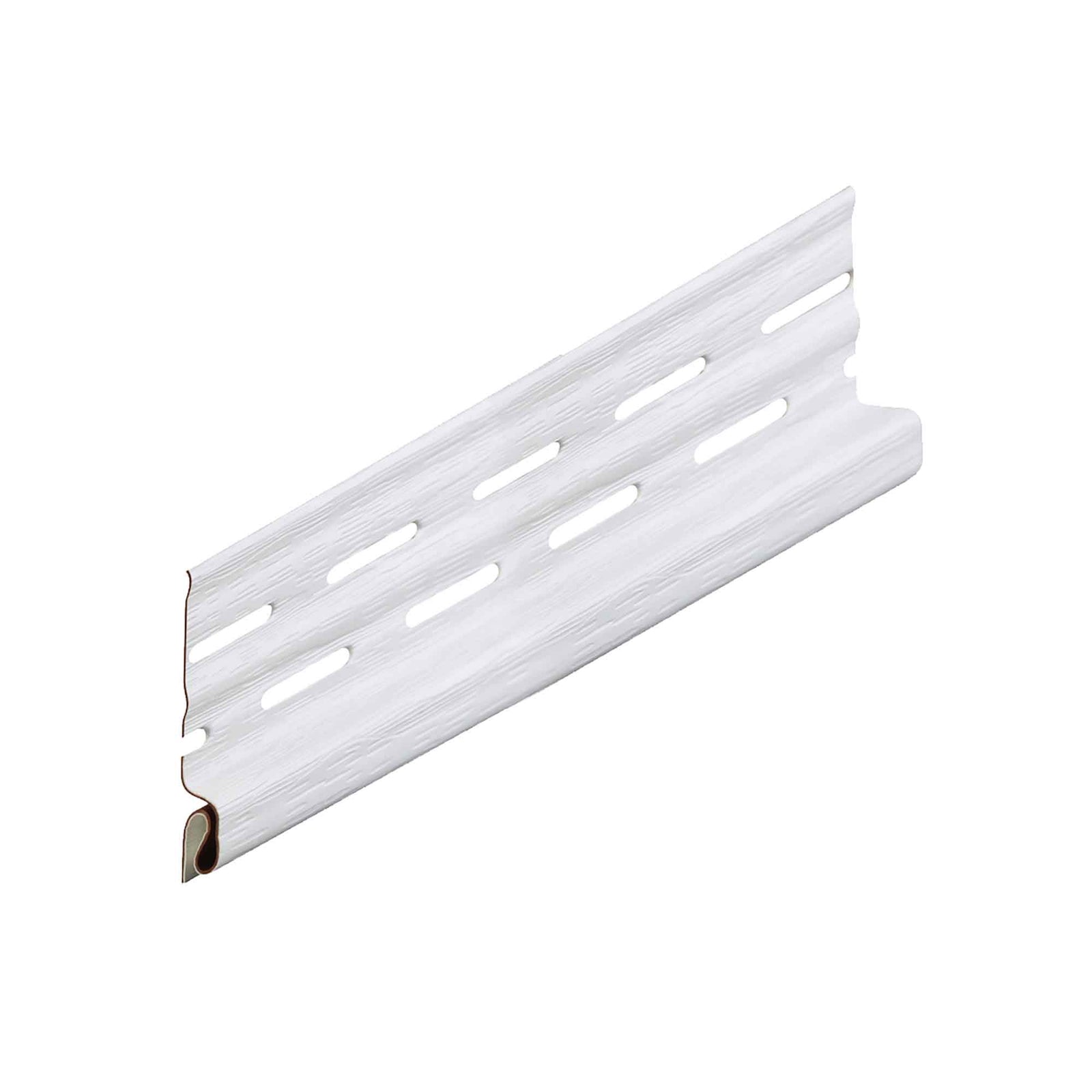 Moulure de départ en vinyle de couleur naturel, 12' x 2-1/8"