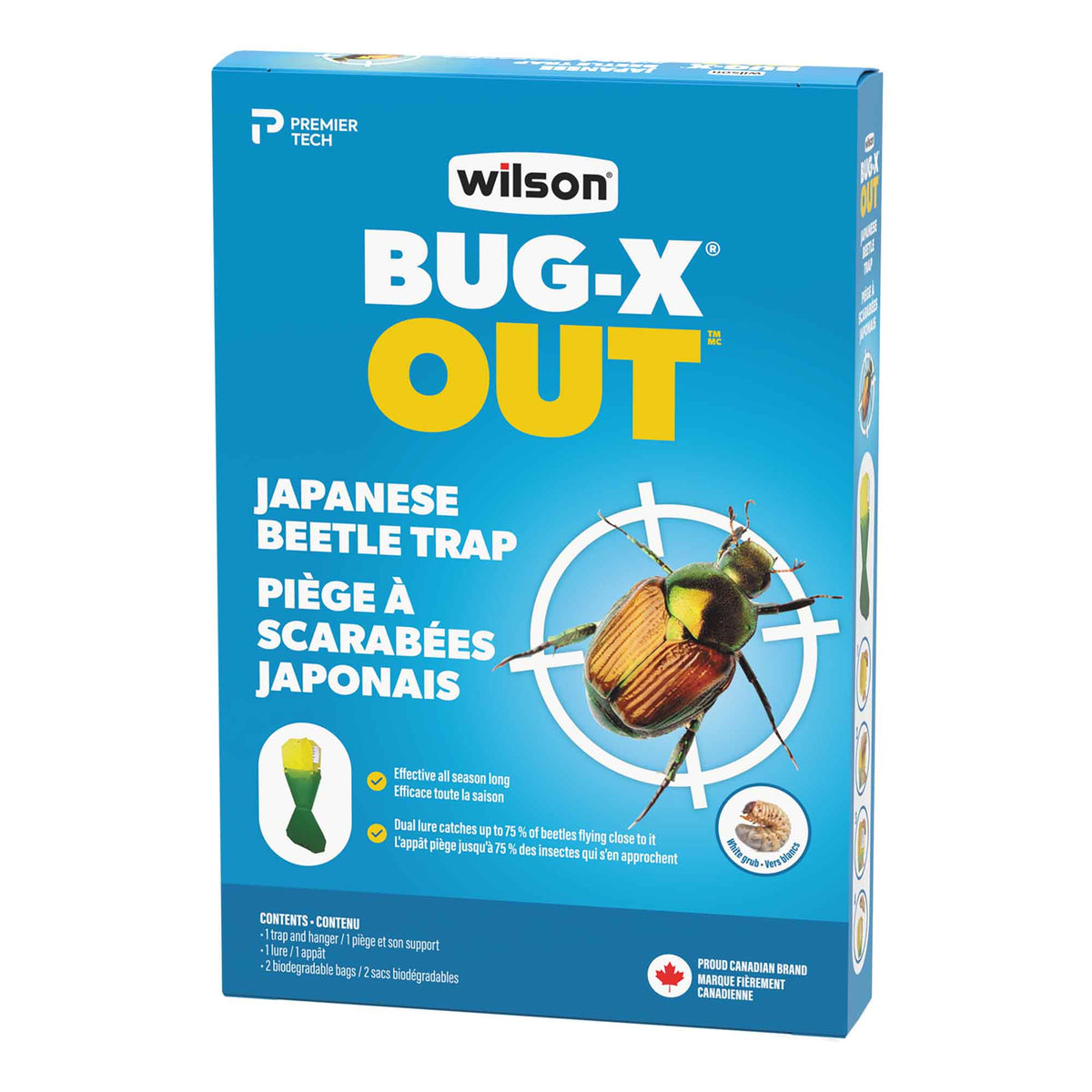 Piège à scarabée japonais, 4 pièces