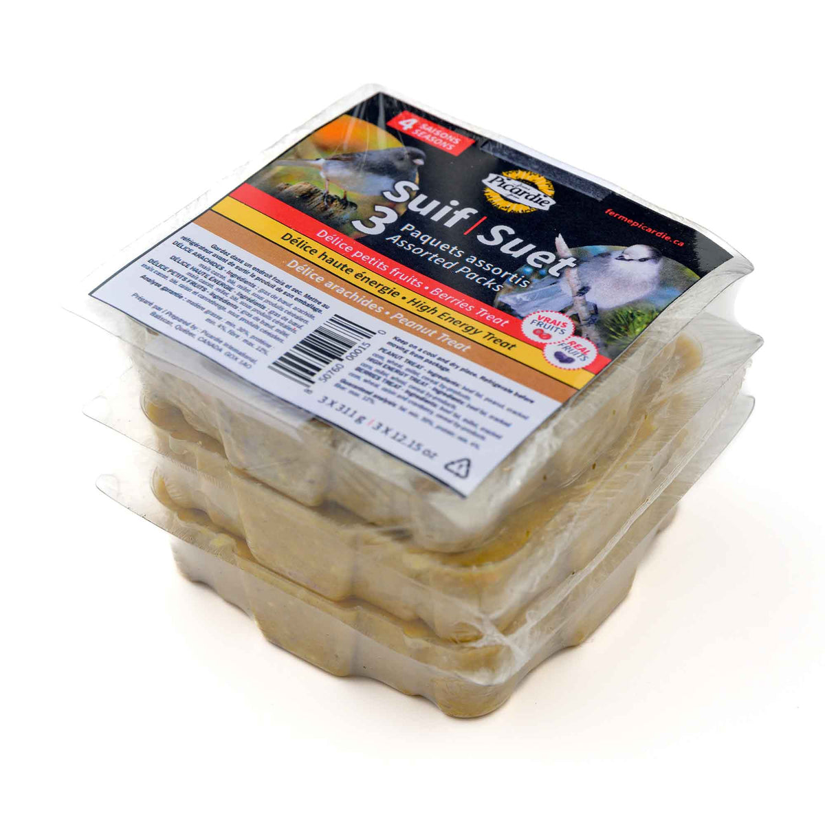 Suifs, 311 g (paquet de 3 variétés)