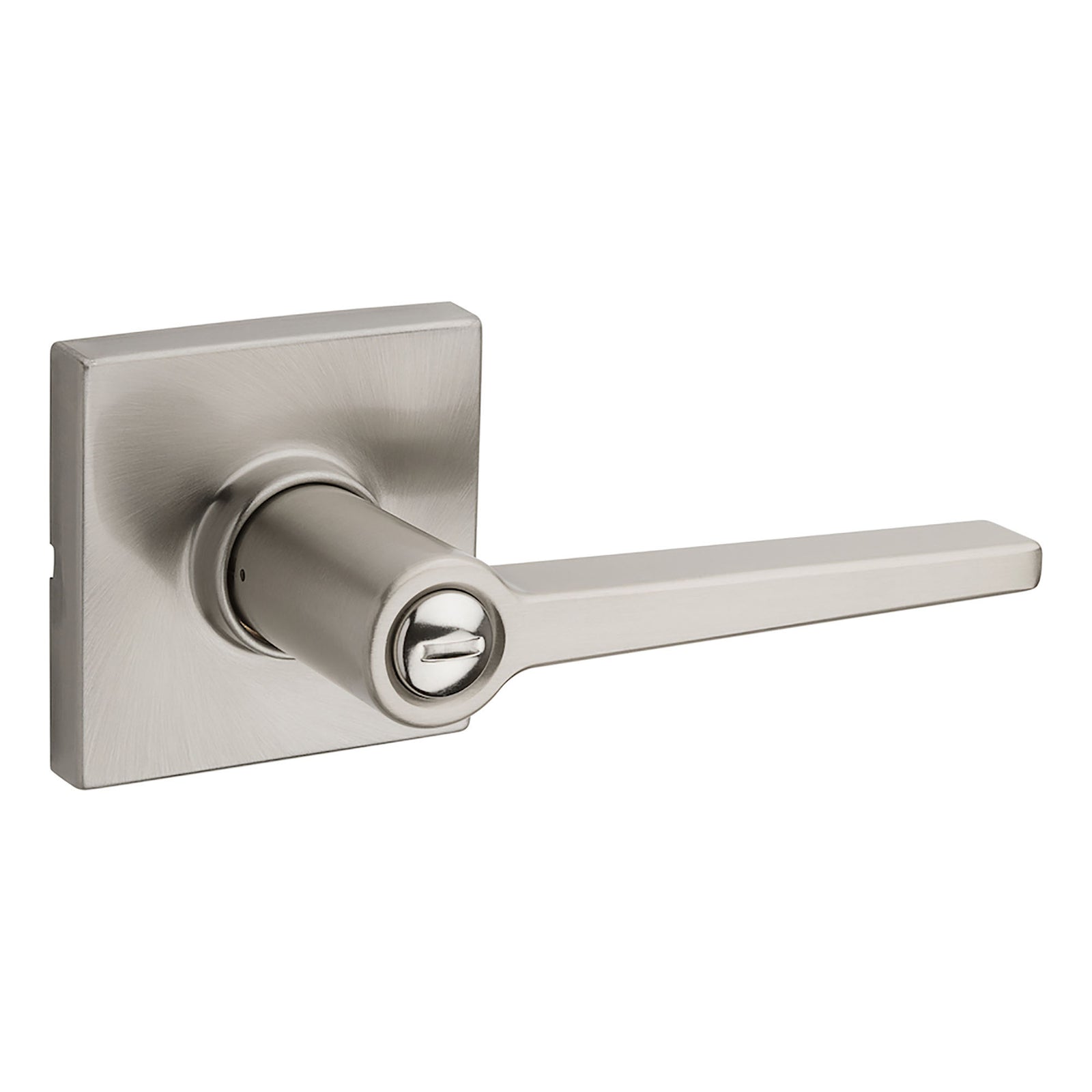 Poignée d'intimité Daylon, nickel satiné