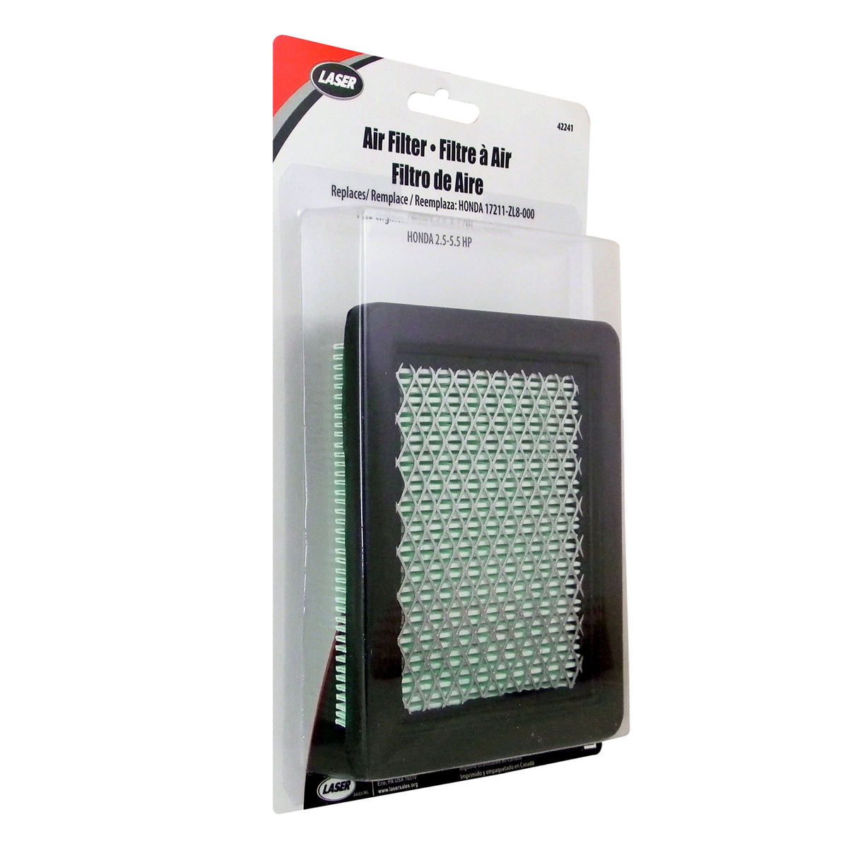 Filtre à air Honda 17211-ZL8-000