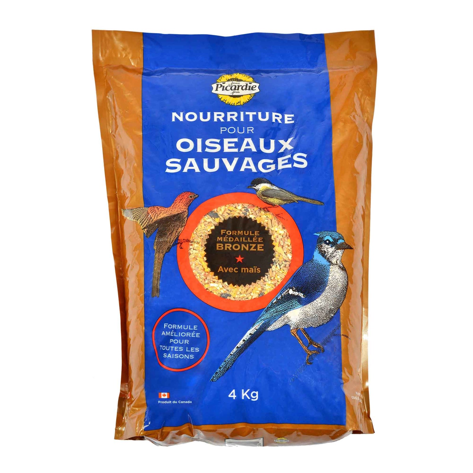 Oiseaux sauvages (Bronze), 4 kg