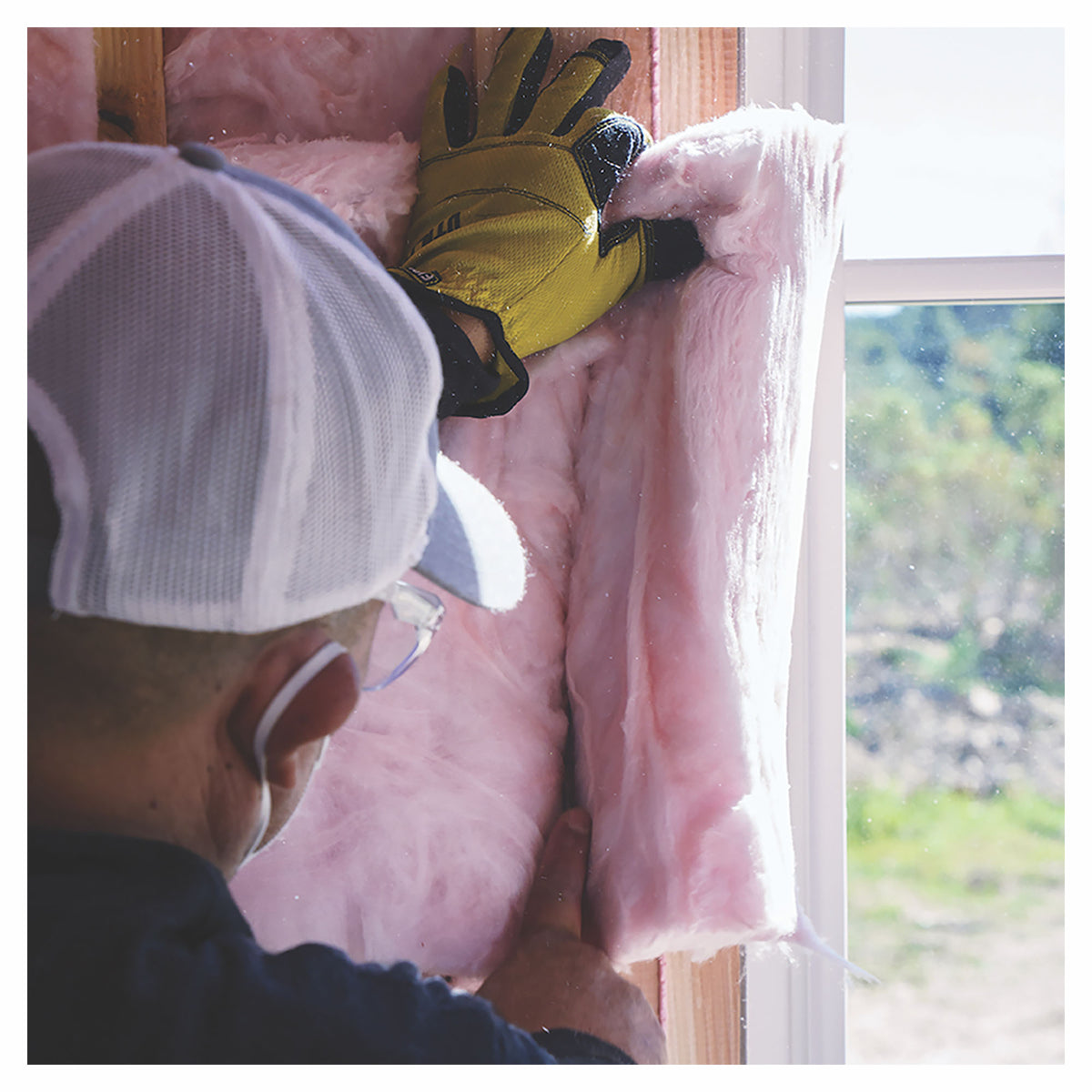 Isolant en fibre de verre Rose Next Gen R 6.7 / RSI-1.18 pour petits projets, 2" x 16" x 48" (5,33 pi²)