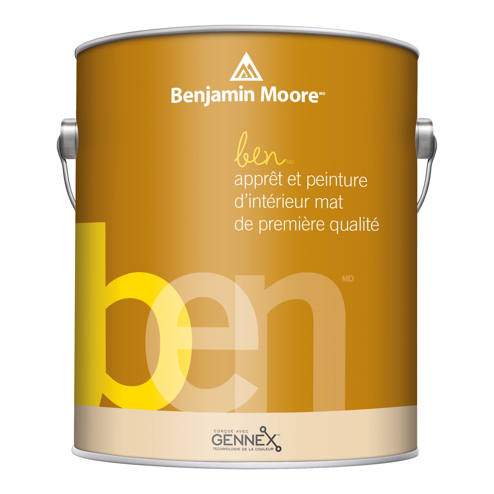 Peinture d’intérieur à base d’eau fini mat, base 2, 3,79 l