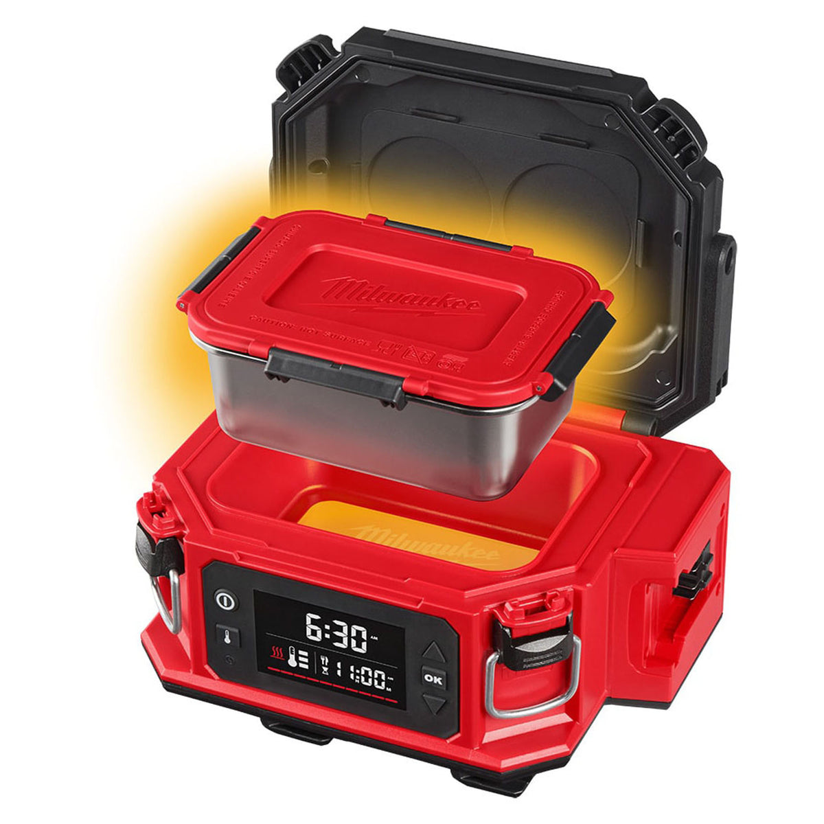 Chauffe-repas pour chantier M18 18 V compatible PACKOUT (outil seulement)
