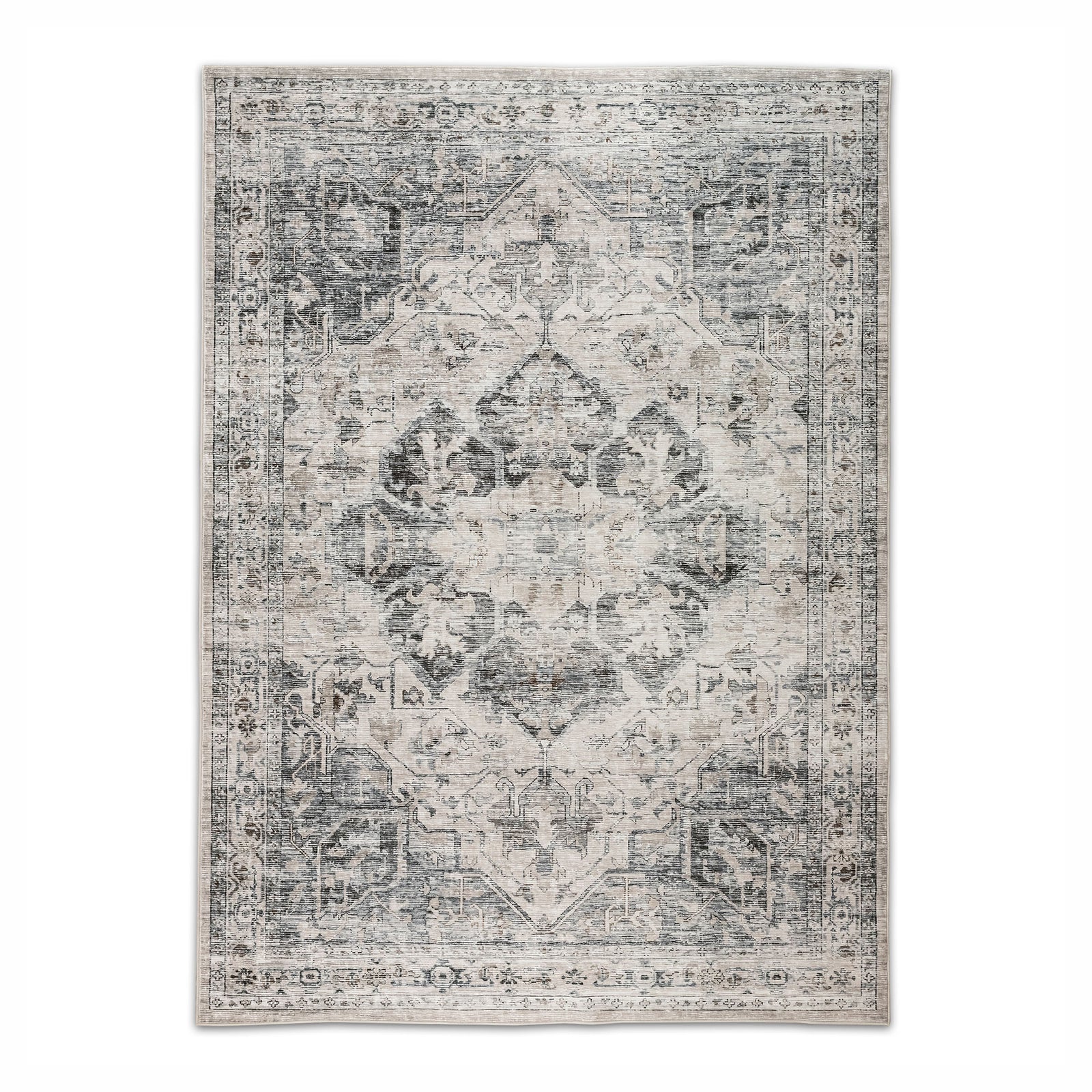 Tapis Brio antidérapant et tissé à la machine, 5' x 7' (BRI-1003)