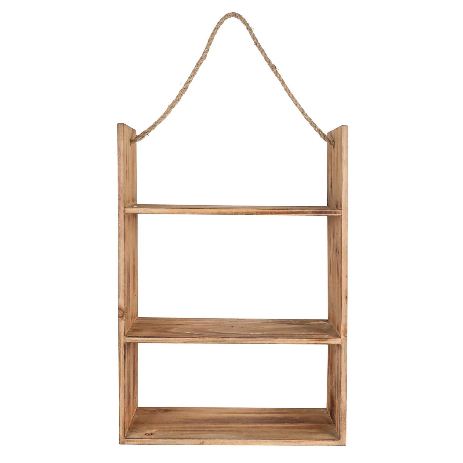 Étagère murale en bois naturel à suspendre, 24''