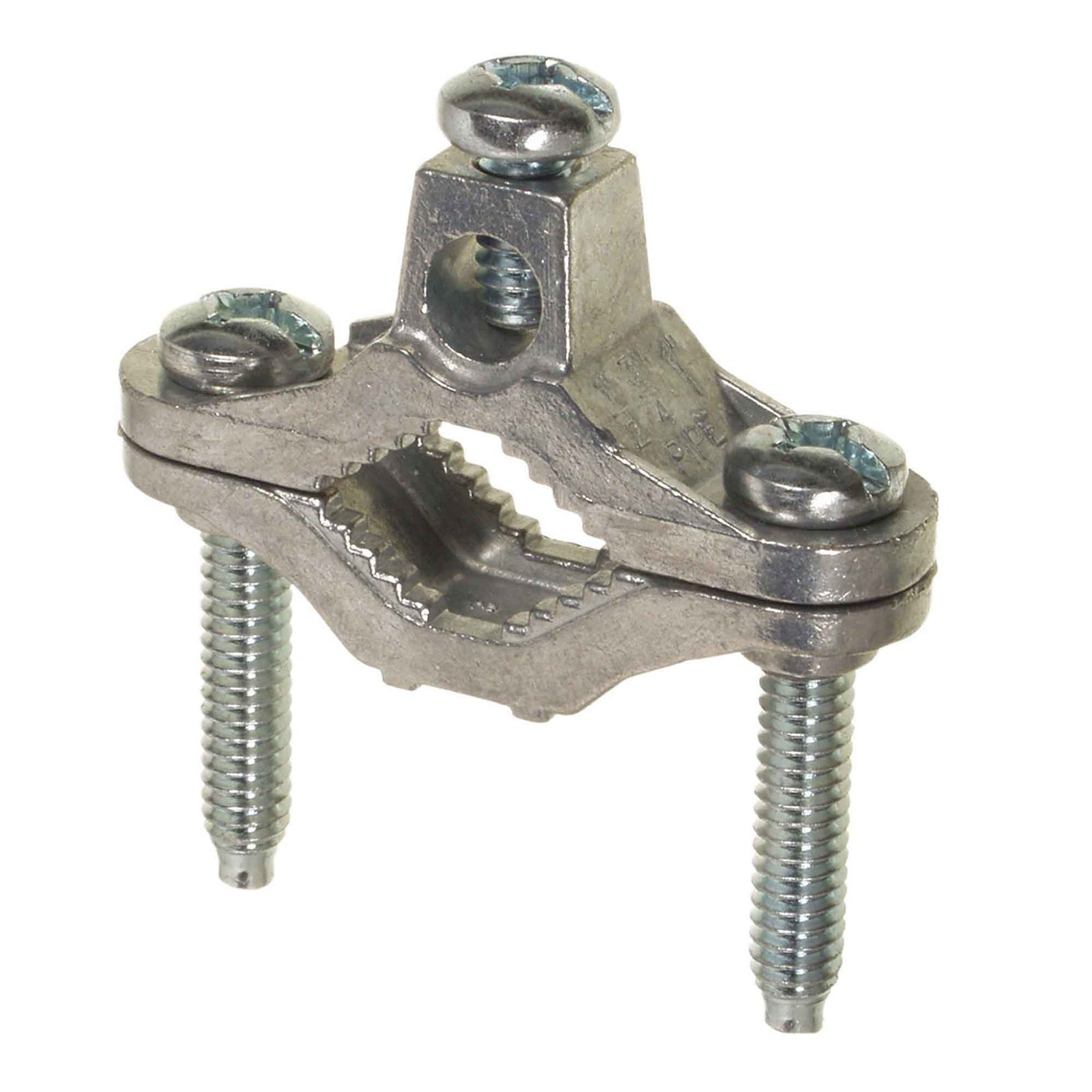 Collier de mise à la terre pour tuyau, zinc