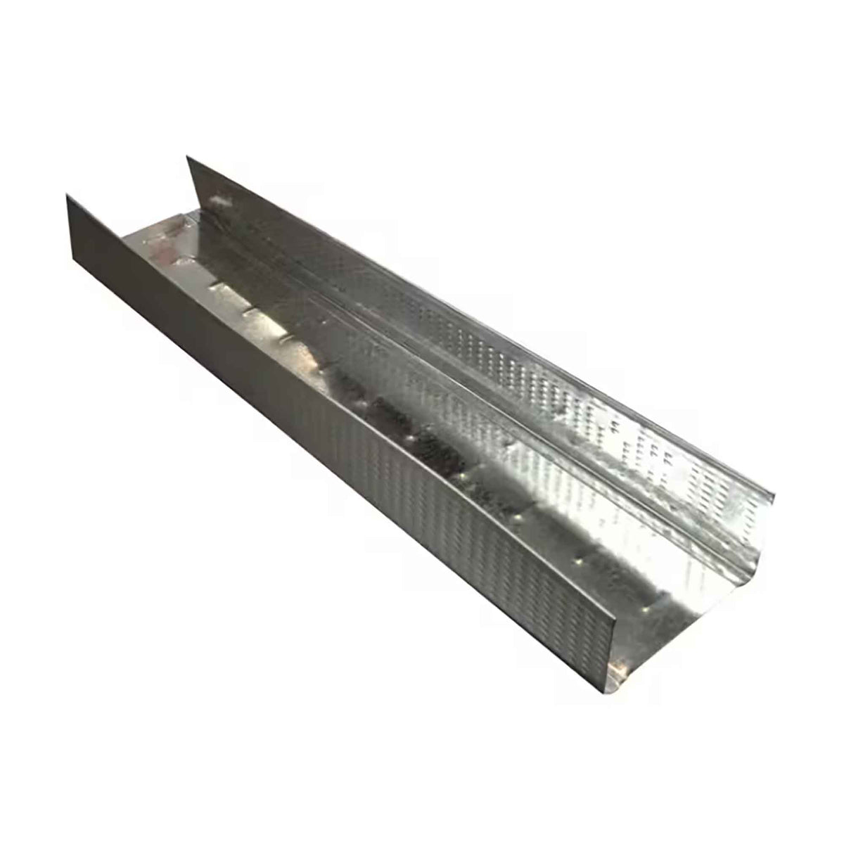 Lisse en acier léger, 2-1/2'' x 10'